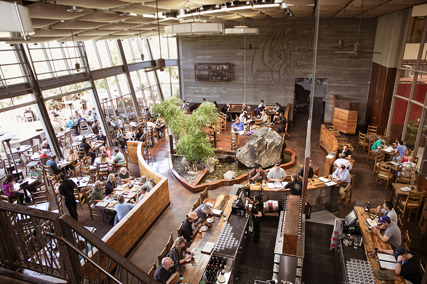 The bustling bistro at Stone Brewery Bistro-Int-5