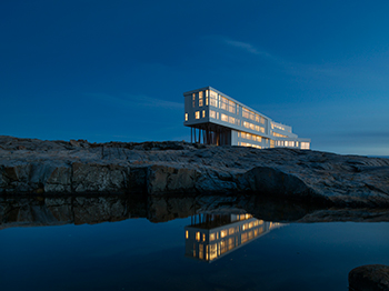 Fogo Island, just off the coast of Newfoundland, offers a multitude of creature comforts to mitigate against the harshness of the Canadian winter fogo2
