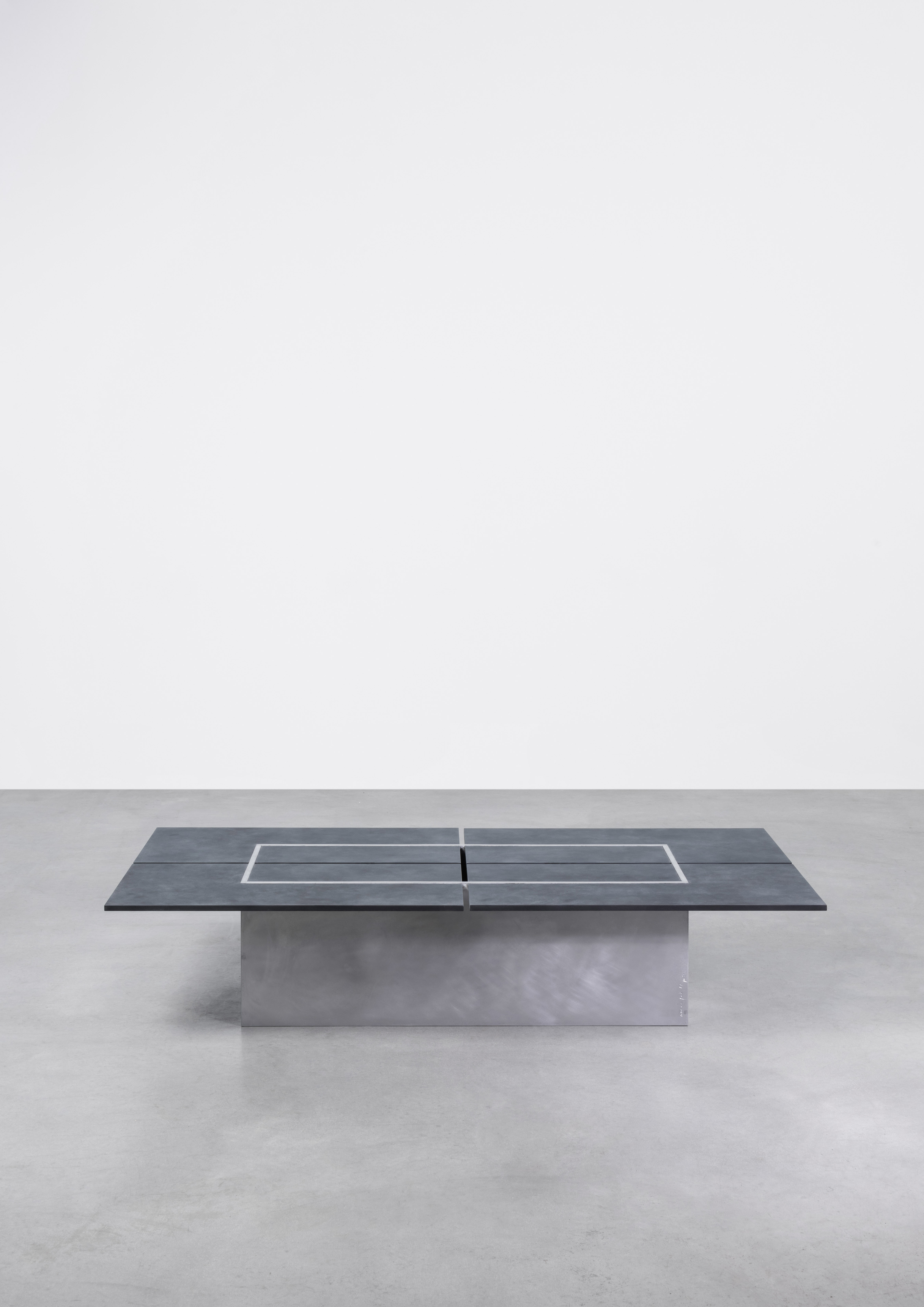 Plain Cuts Low Table by Wonmin Park at Carpenters Workshop Gallery