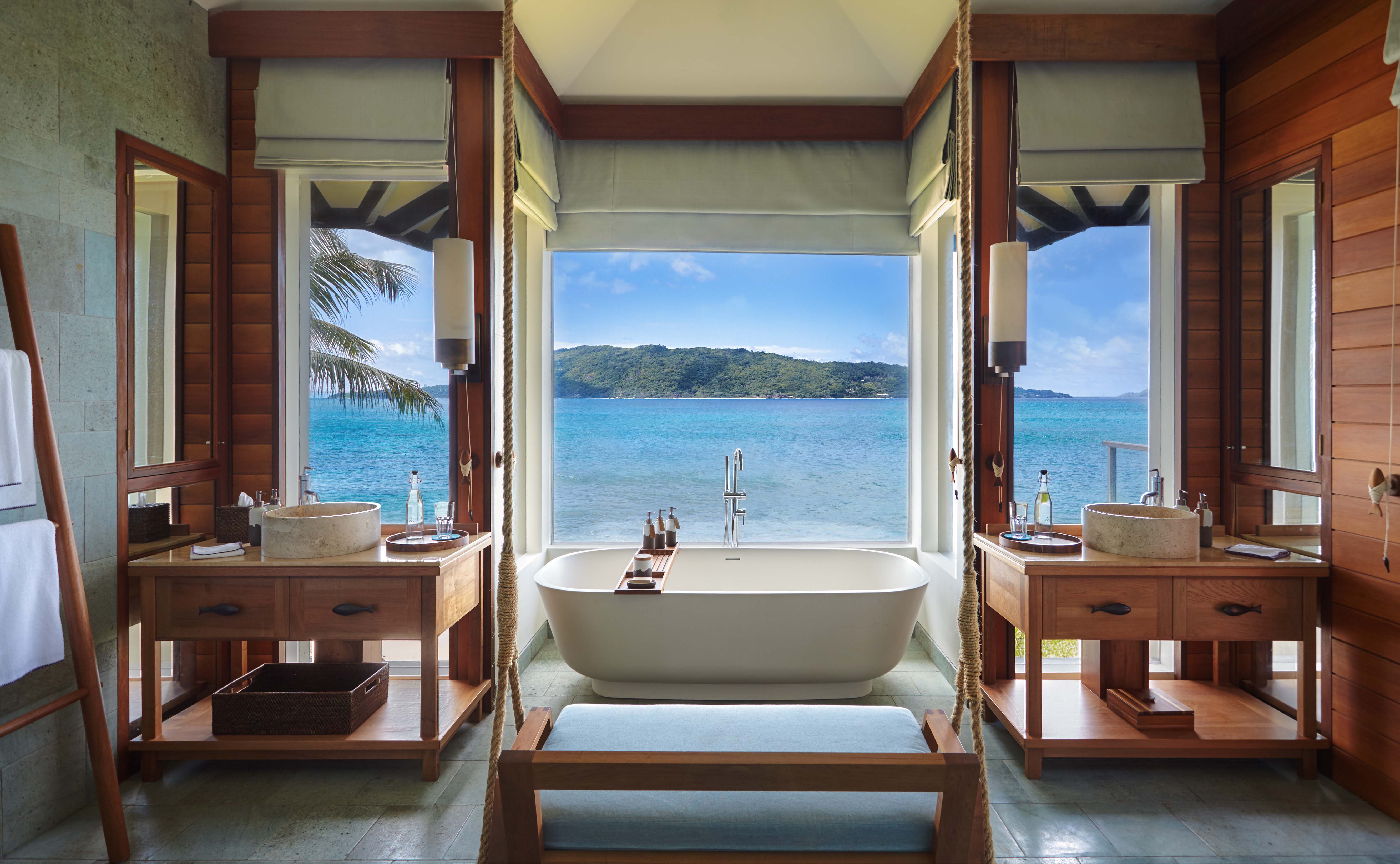 a bathroom designed to promote total relaxation six senses
