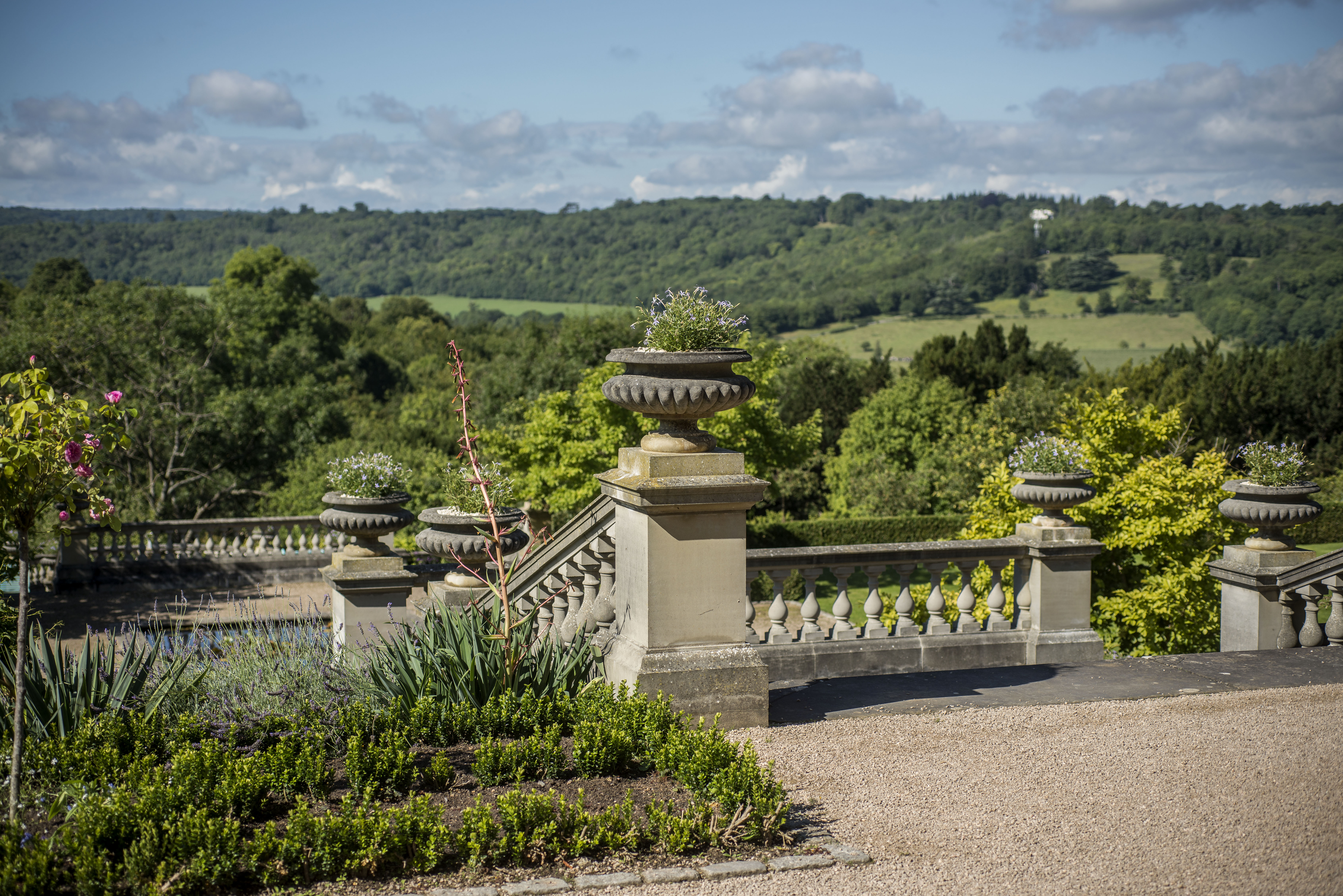 View of the countryside from Beaverbrook