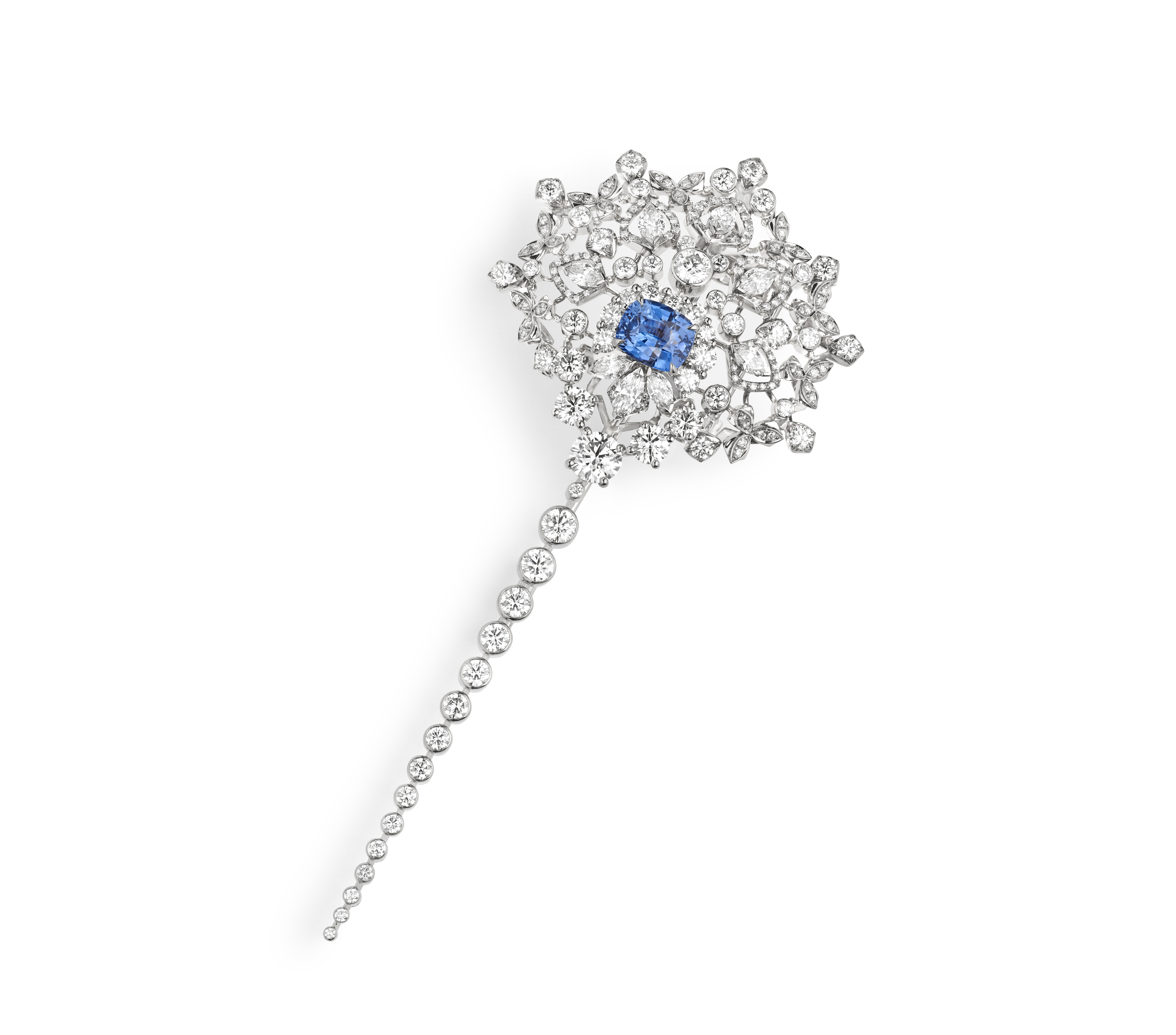 white gold brooch brooch