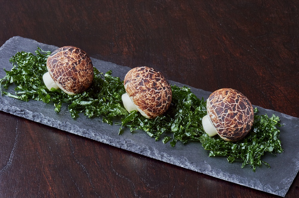 Black truffle and shiitake mushroom buns