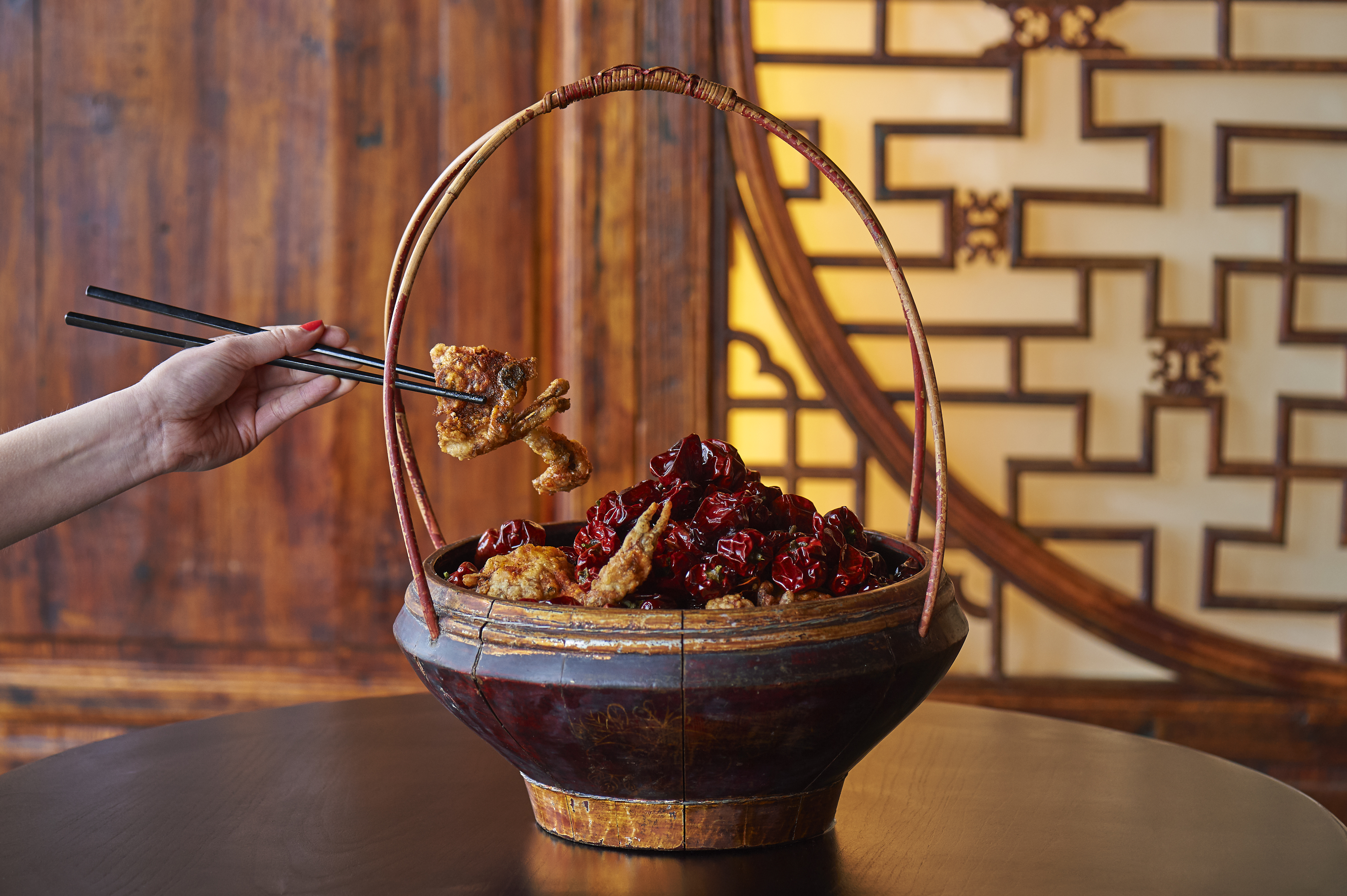 Hutong's crispy soft shell crab