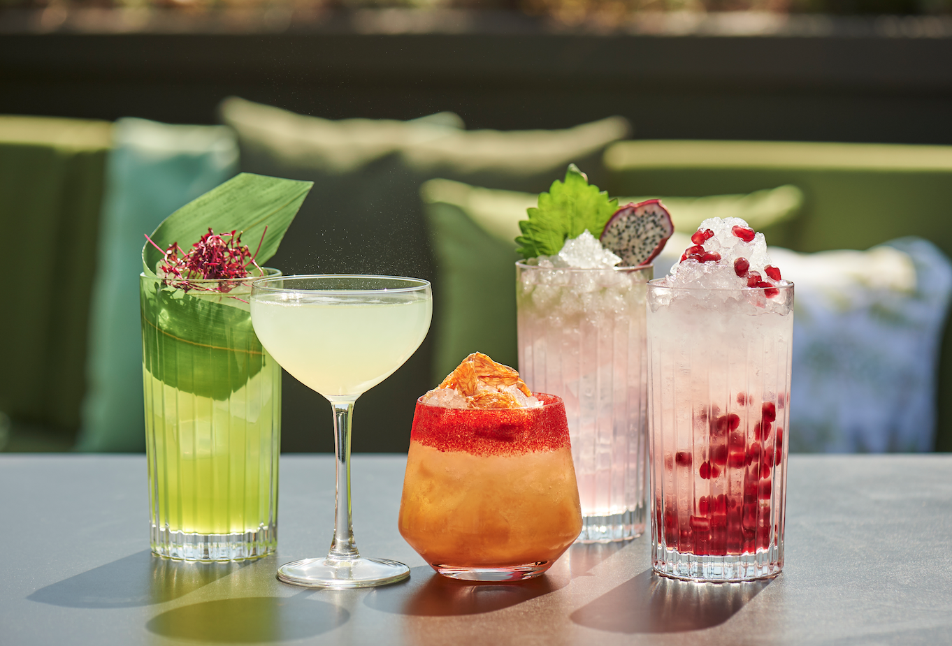 Limited edition Tanqueray Lovage cocktails