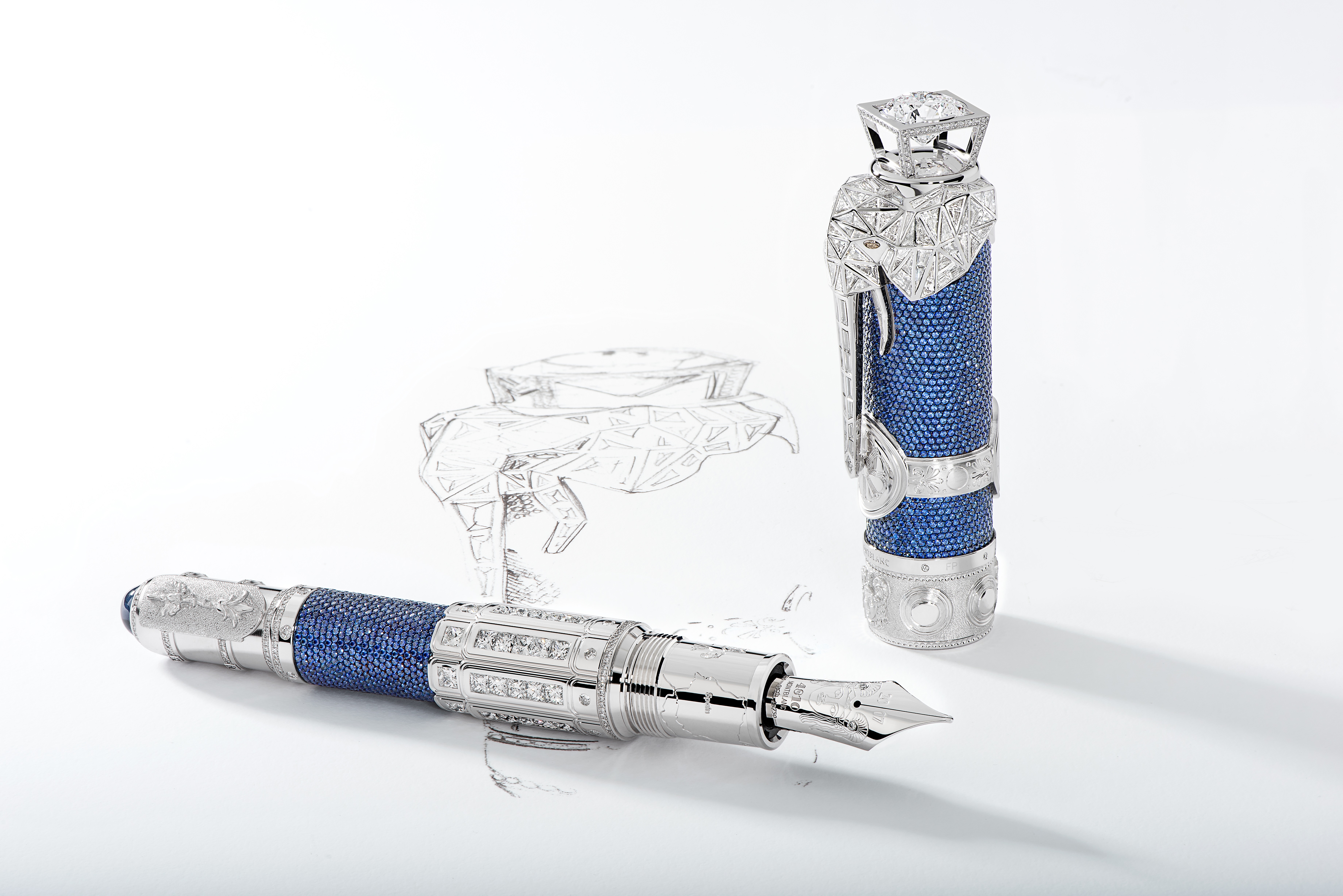 Montblanc’s bejewelled, elephant-themed pen is dedicated to Hannibal