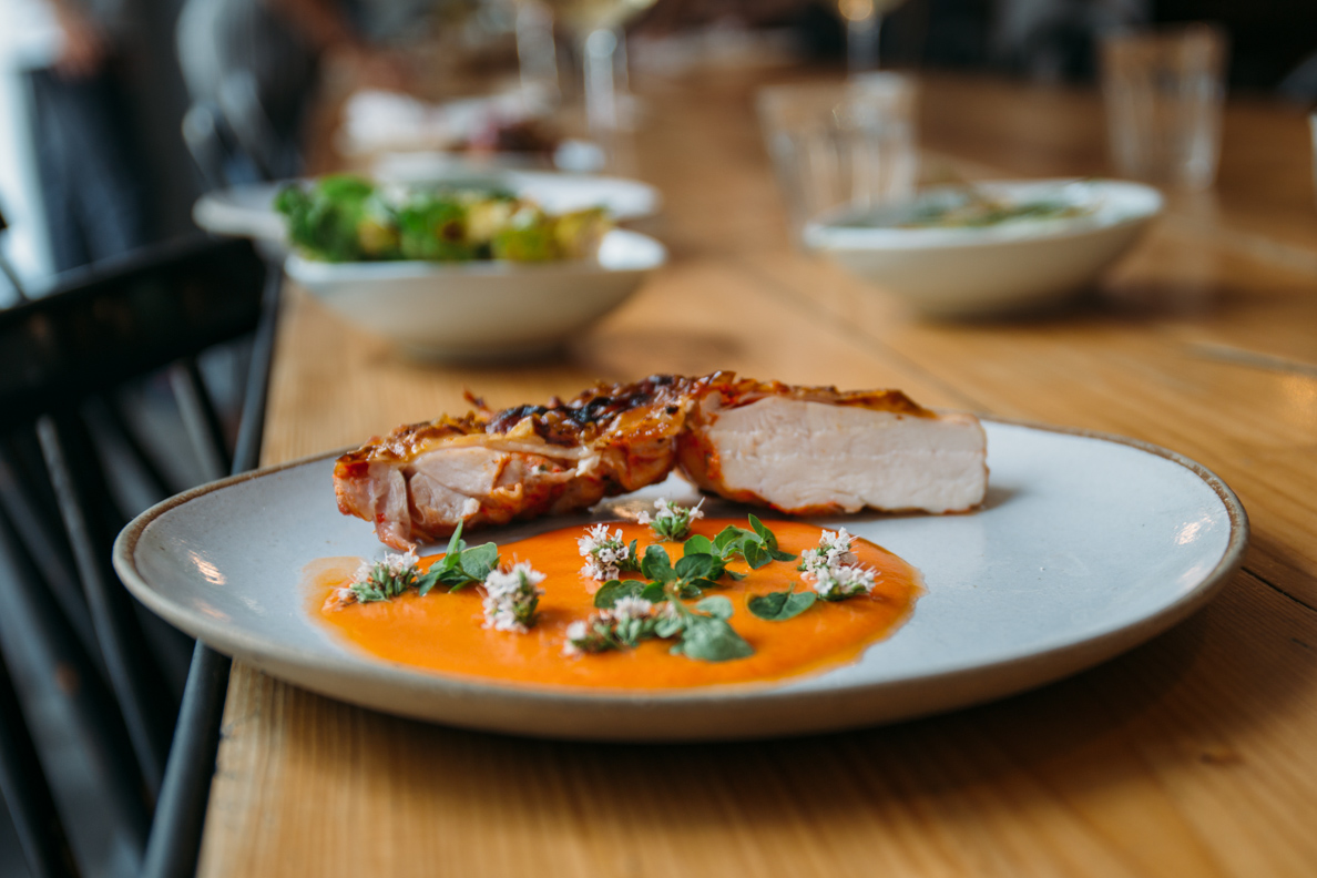 Majoran and fermented tomato chicken