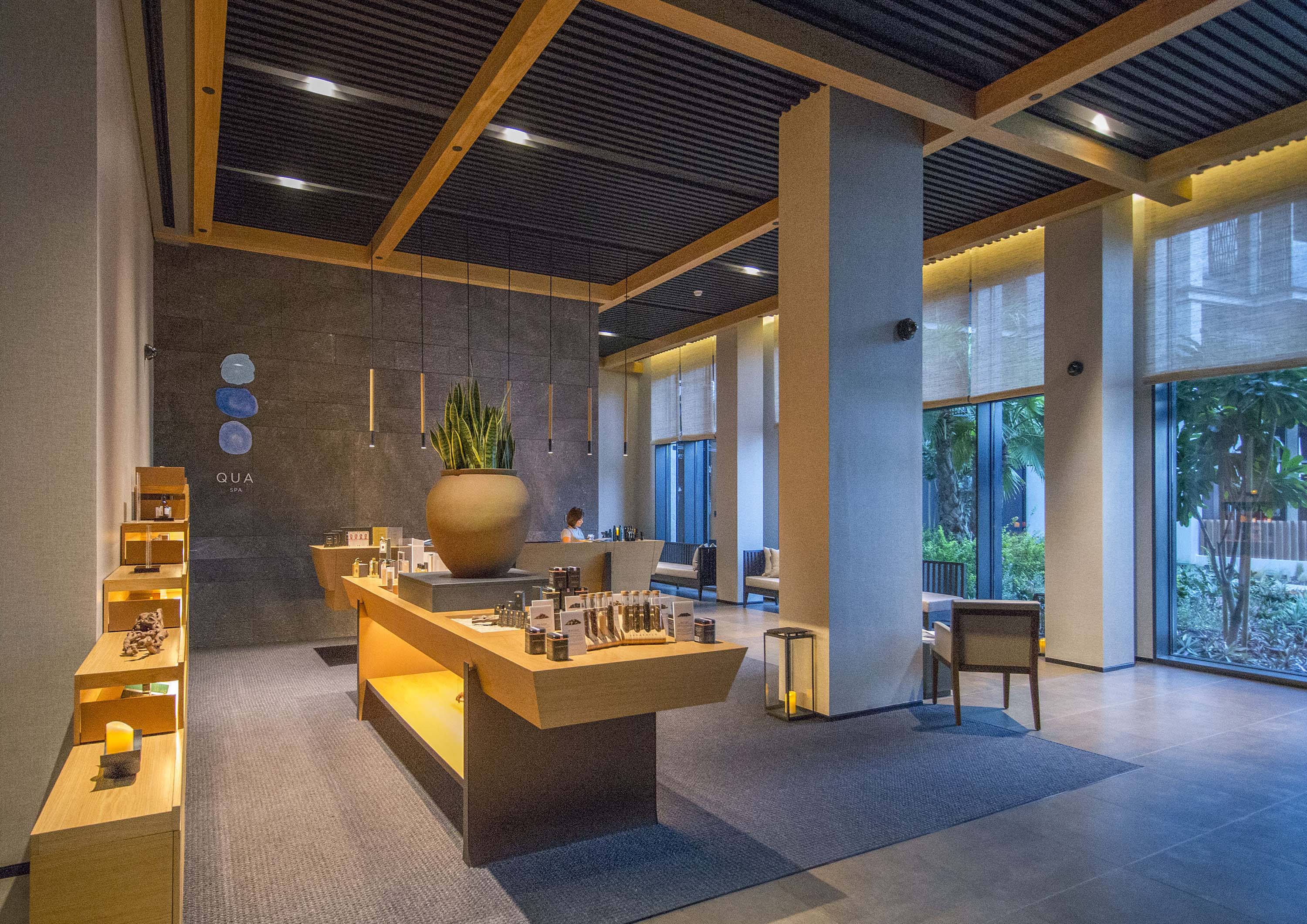 Spa reception