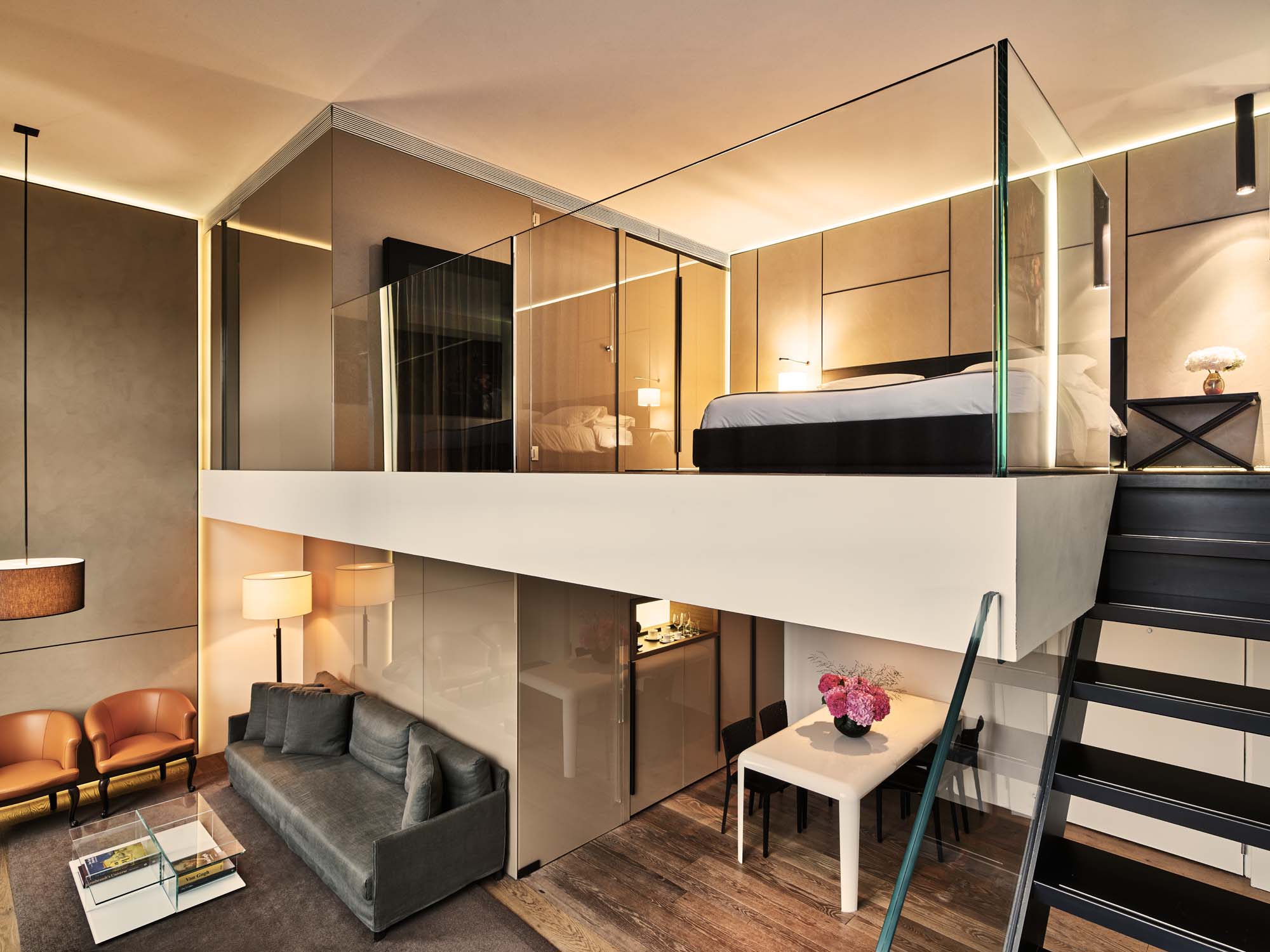 Opt for a split-level suite at The Conservatorium Going Dutch: Top tips for a long weekend in Amsterdam