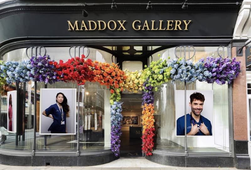 Maddox Gallery opens NHS Gift for Heroes exhibition