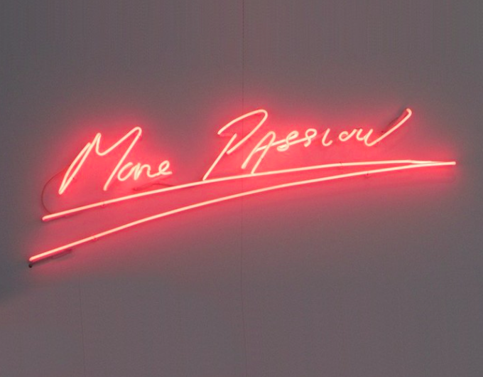 Tracey Emin More Passion Artwork at Number Ten