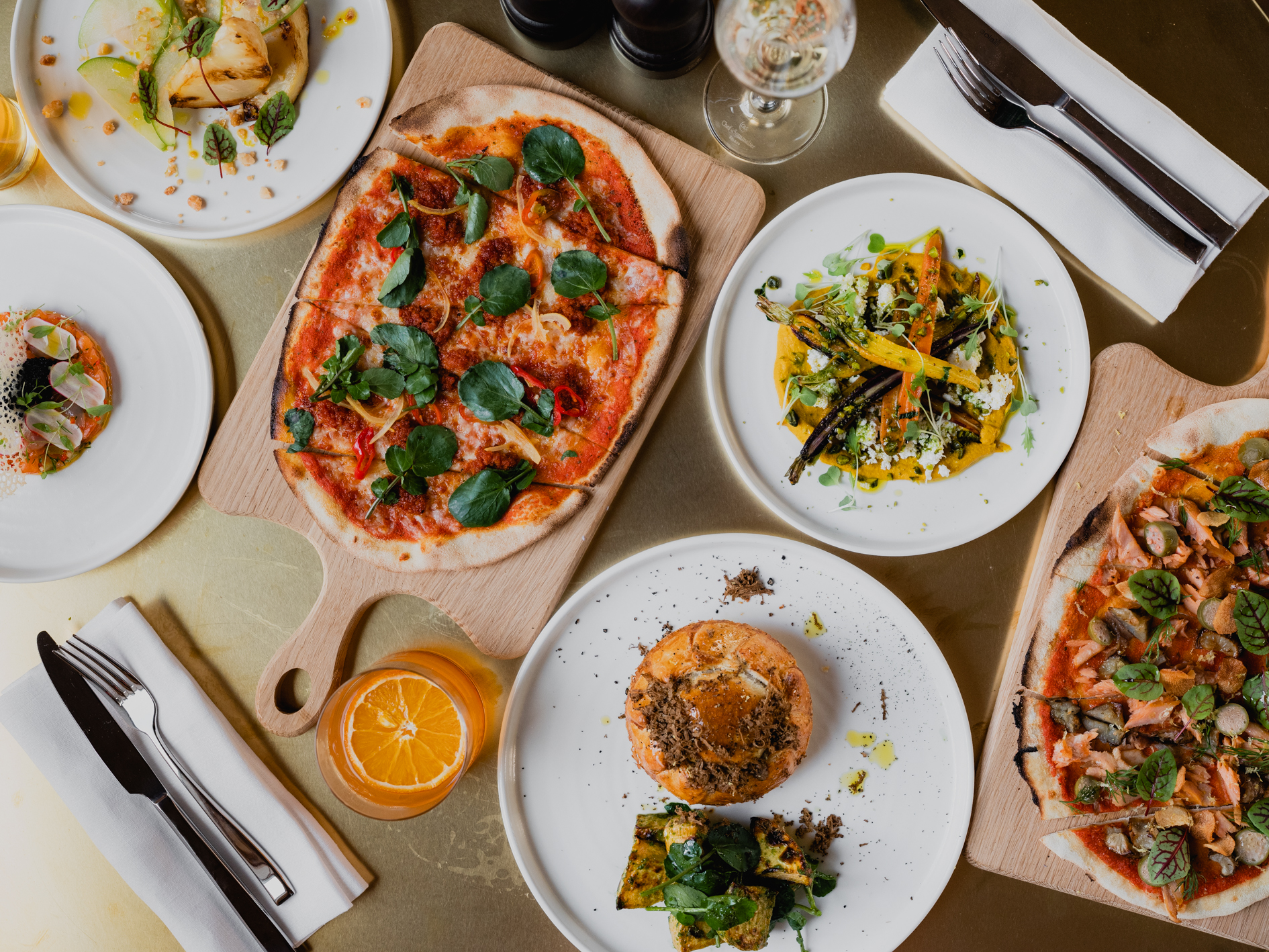 The Broadcaster in White City menu items