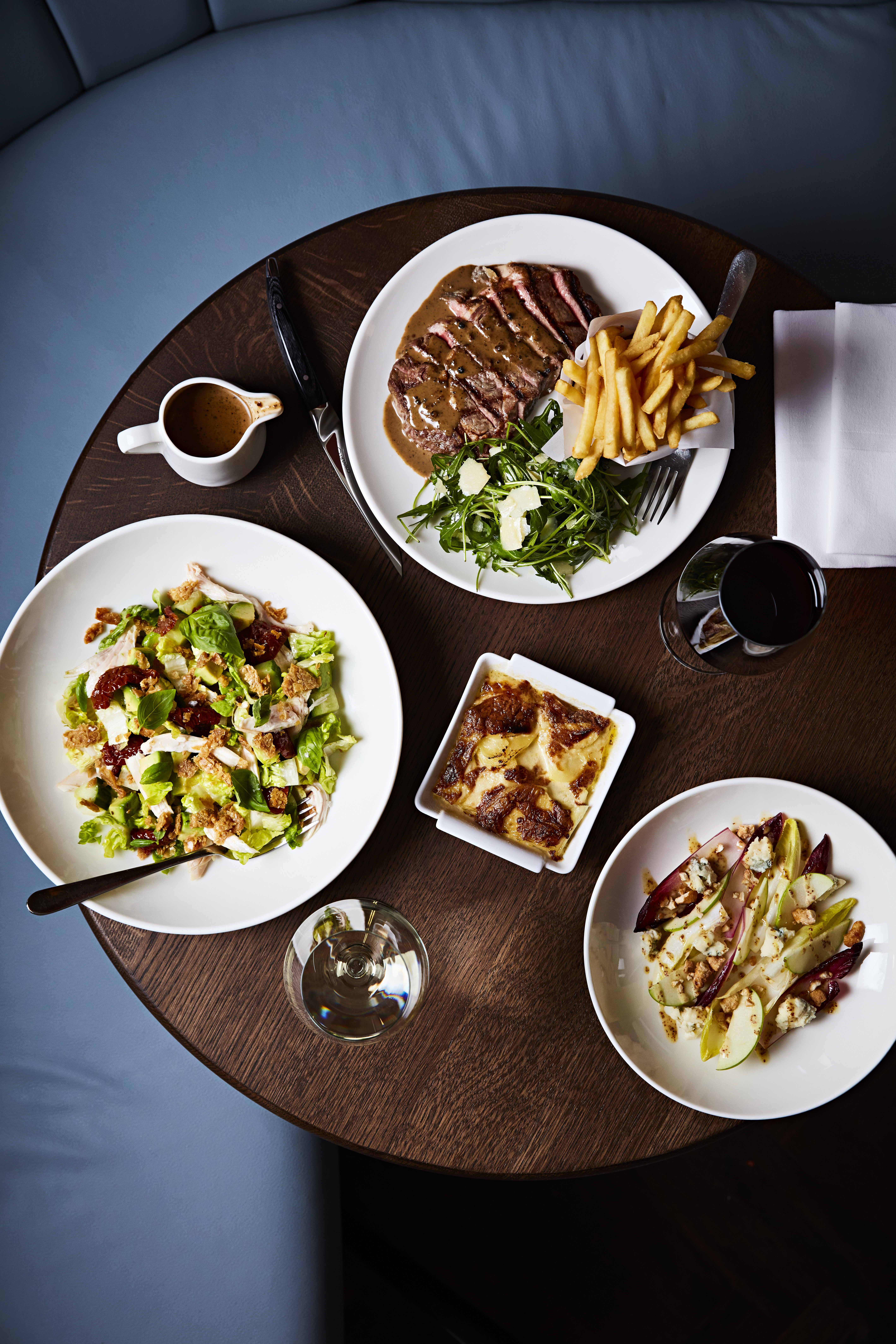 Richoux London restaurant dishes