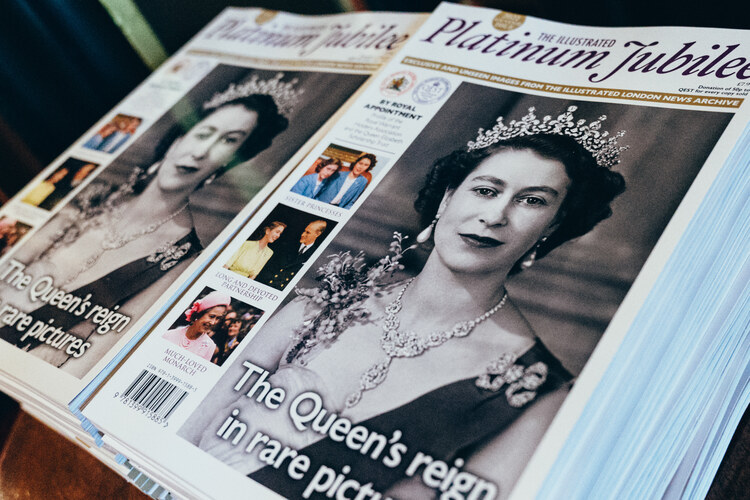 Illustrated Platinum Jubilee Cover