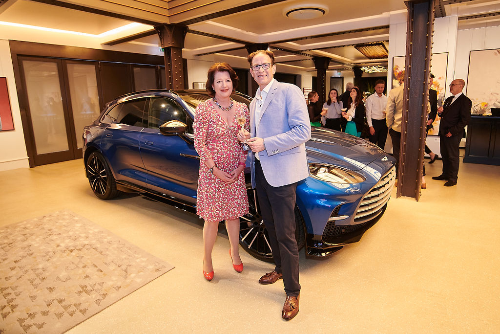 Lisa Barnard ILN and Richard Billett Louis Roederer