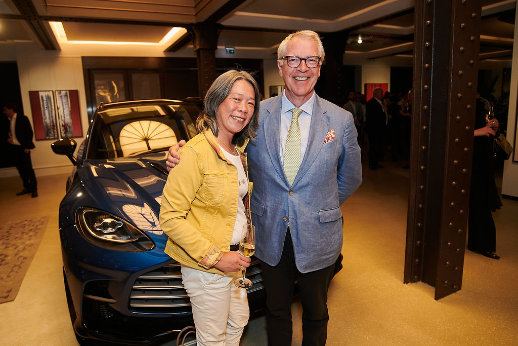 Jane Thomson and media entrepreneur Simon Bax