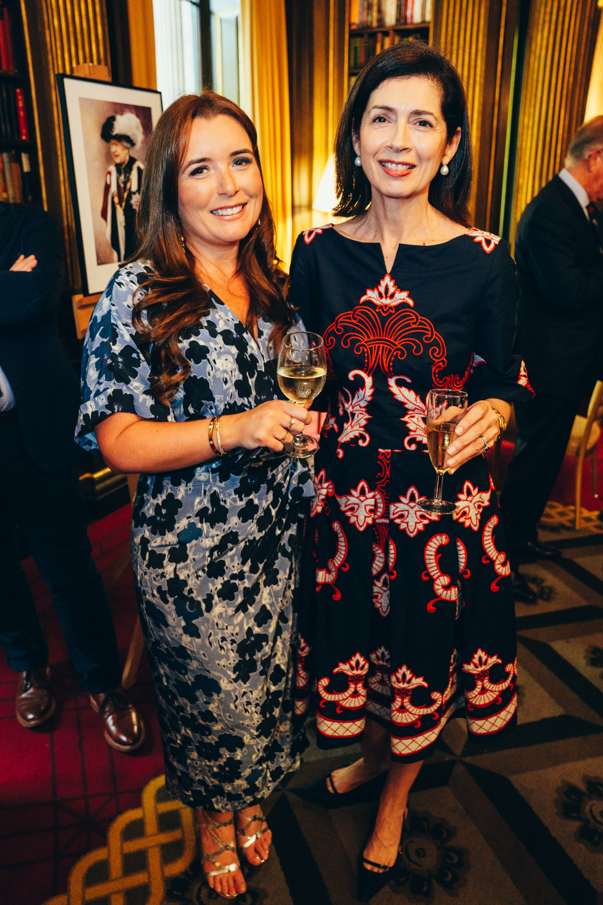 Victoria Leadbitter and Alix Robson at Illustrated Platinum Jubilee party