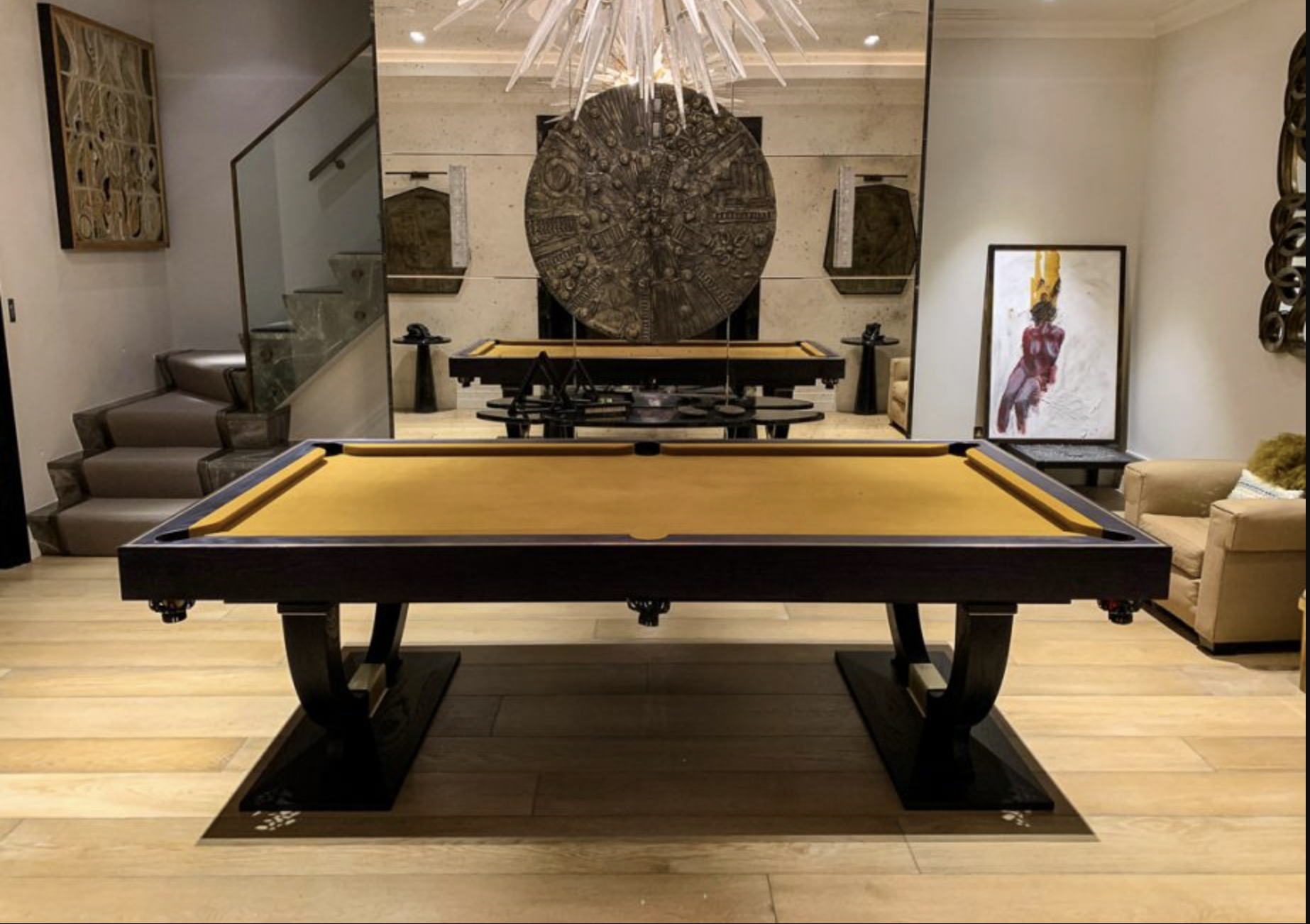 Sir William Bentley Billiards table
