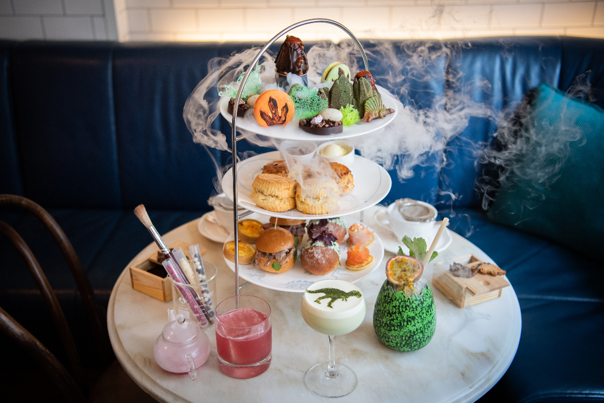 Jurassic Afternoon Tea at the Ampersand The Ampersand Hotel Launches Jurassic Afternoon Tea