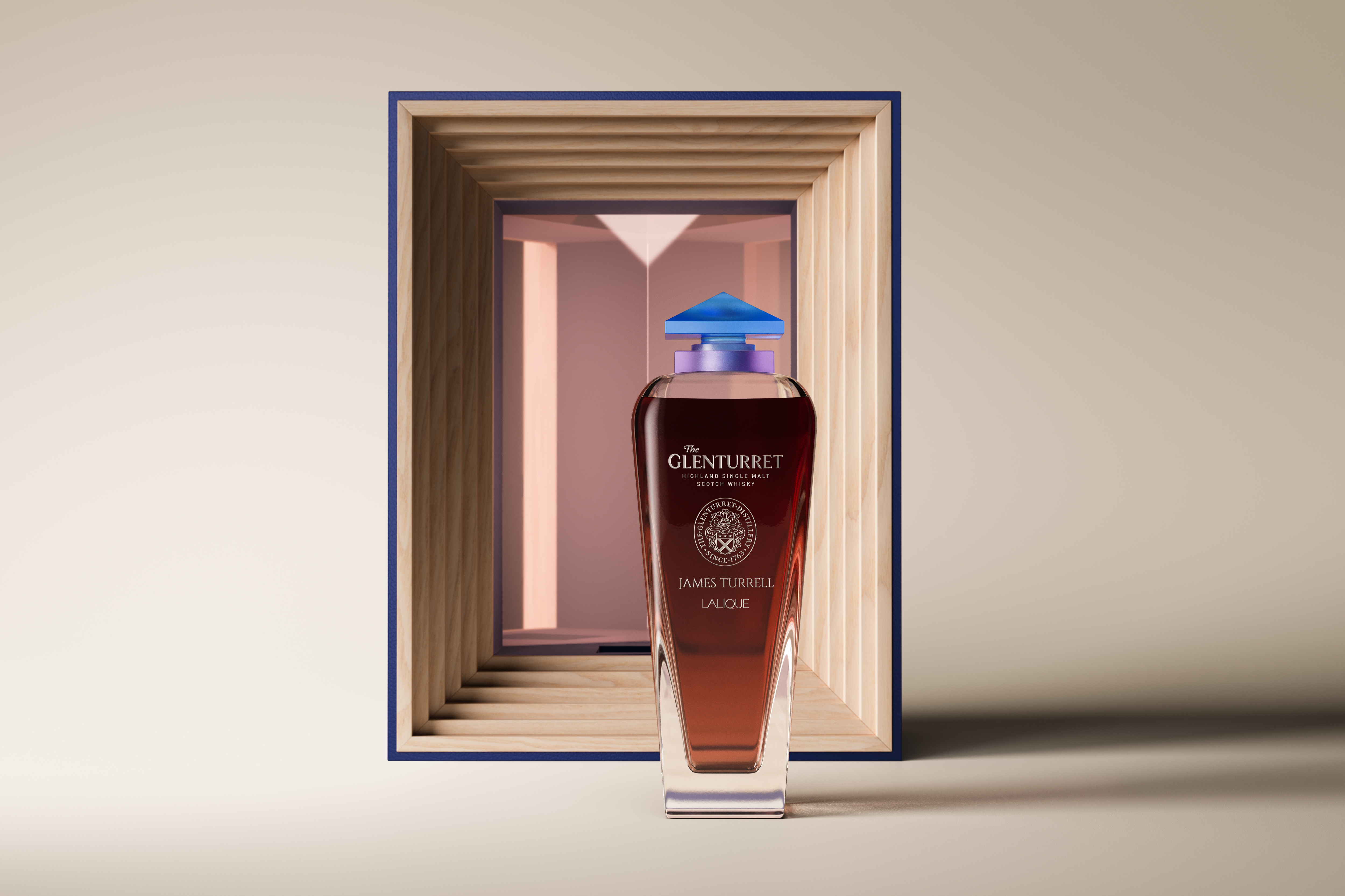 Eight Decades decanter and case