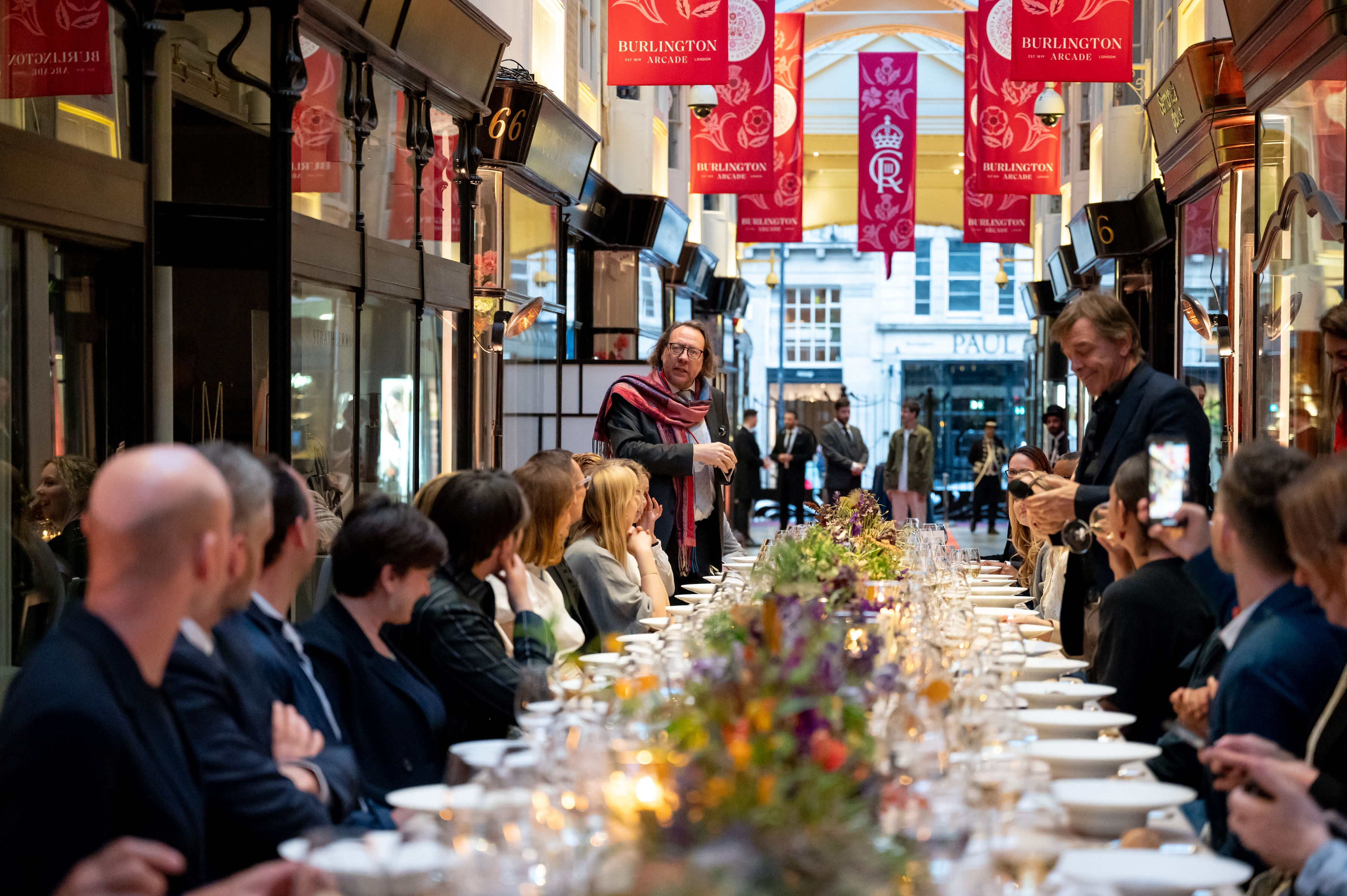 Dinner at The Burlington Arcade