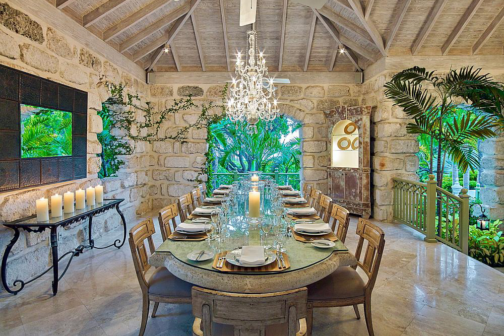 Dining Room, Olivewood, Sandy Lane, Barbados