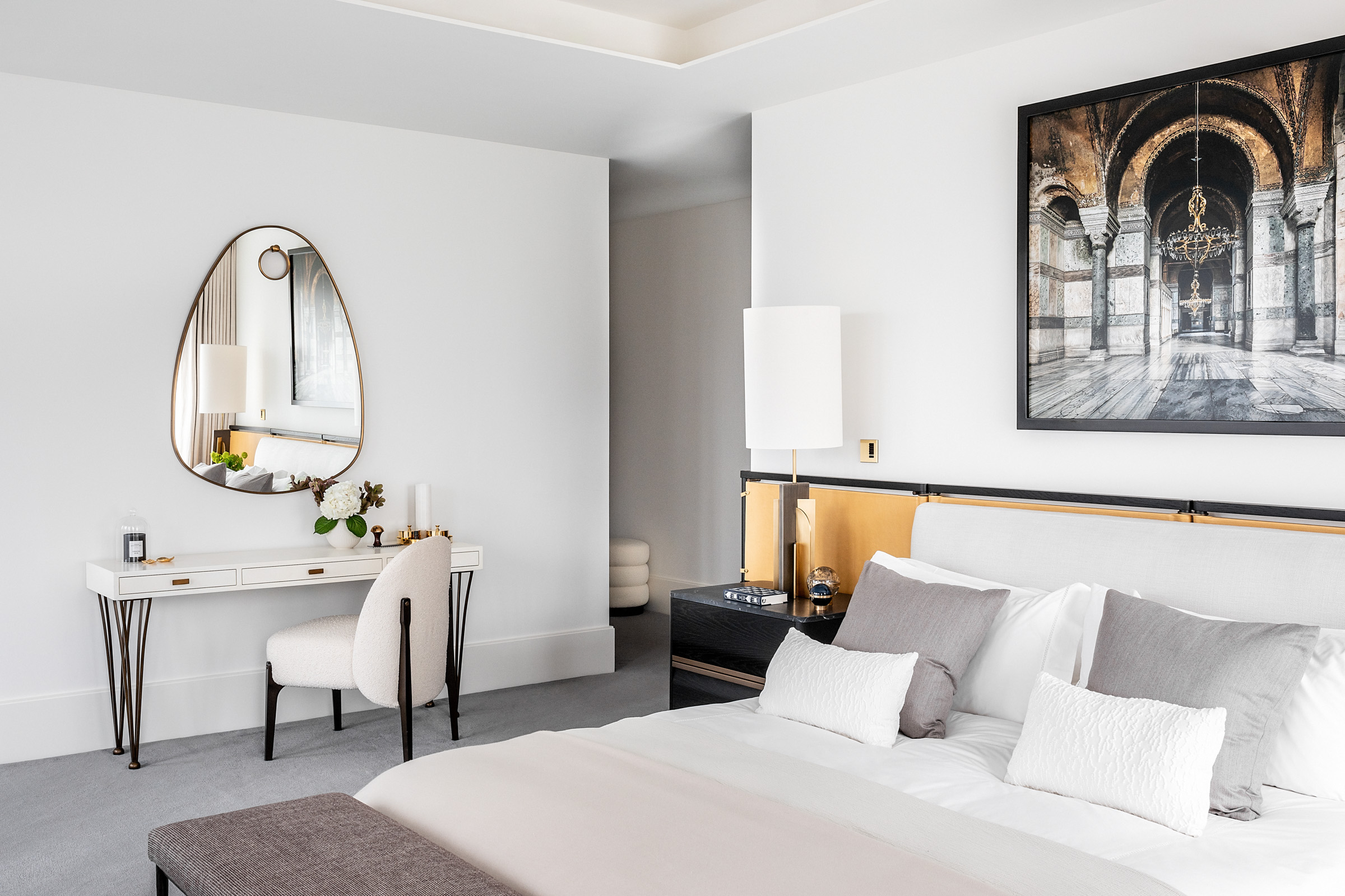 Lancer Square bedroom