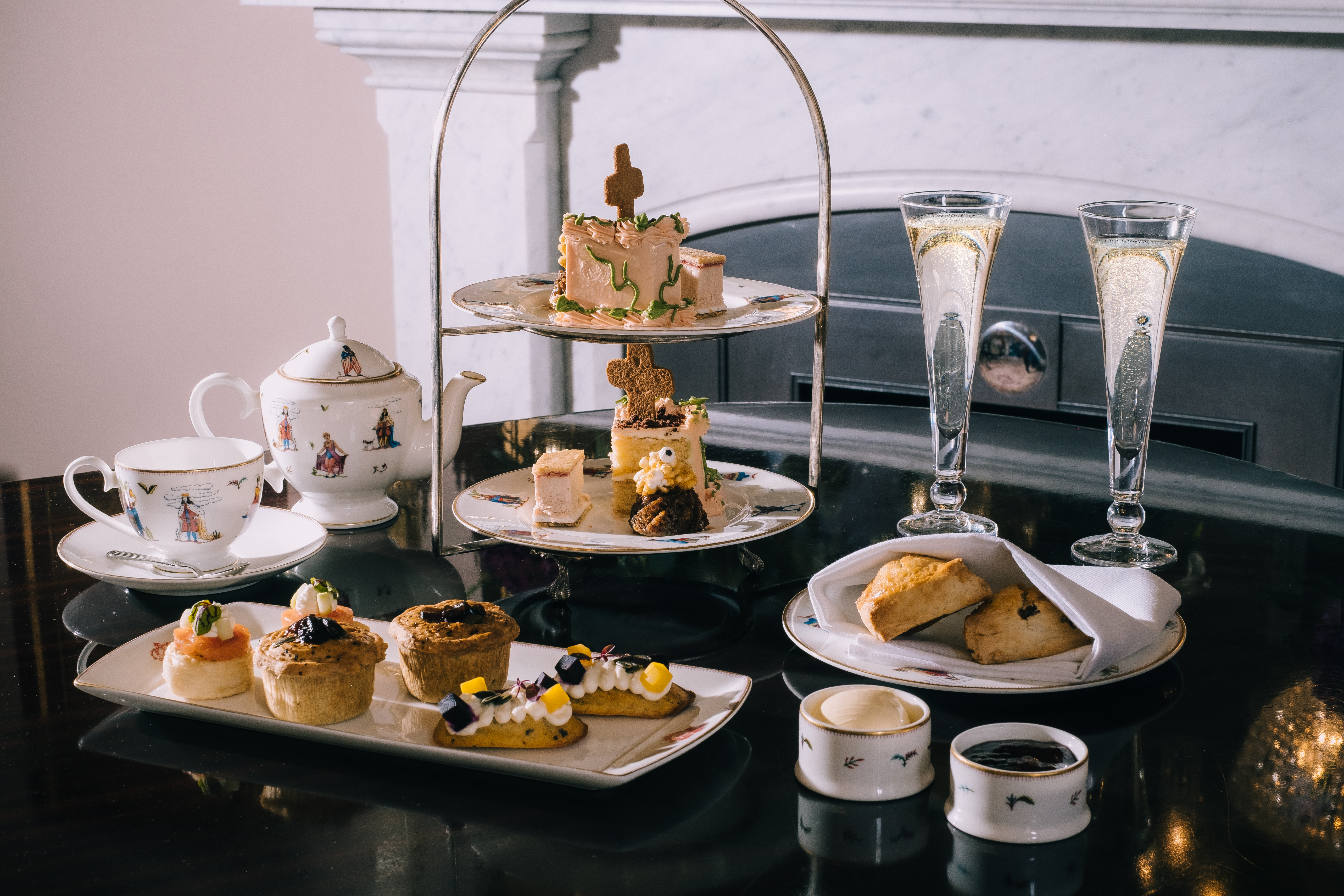 Best Luxury Halloween Treats - Lily Vanilli Afternoon Tea