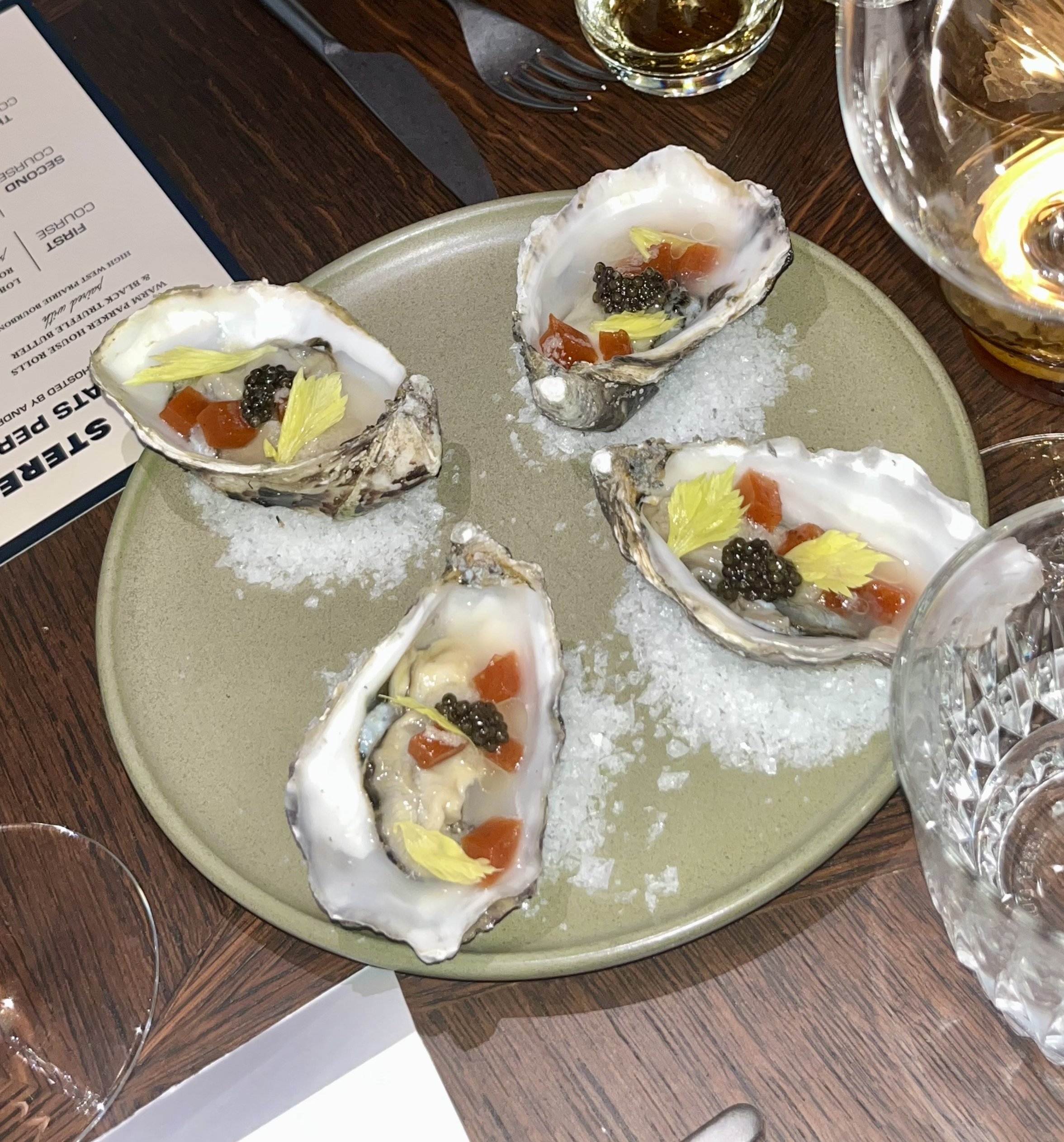 Stereo supper club - Oyster dish