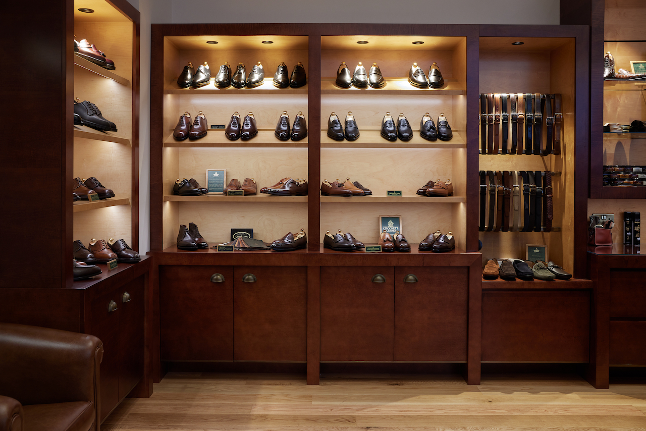 Crockett & Jones 77 Jermyn Street - store interior