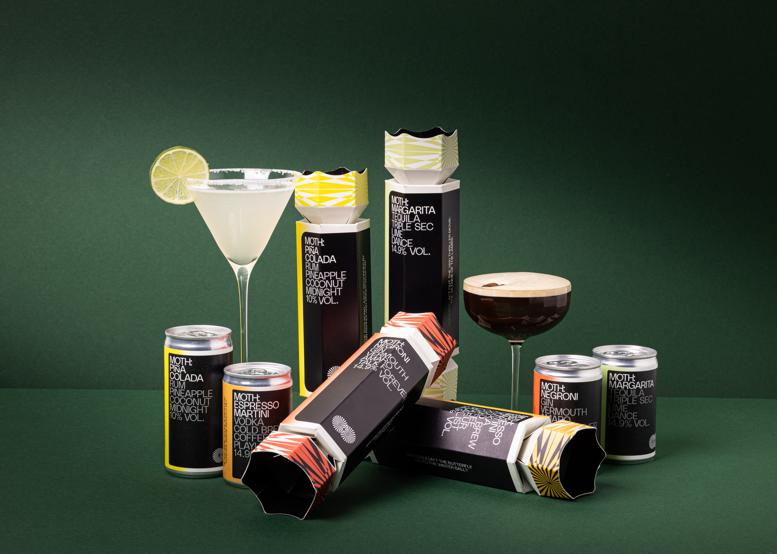 SPHERE Christmas Gift Guide - MOTH cocktail crackers