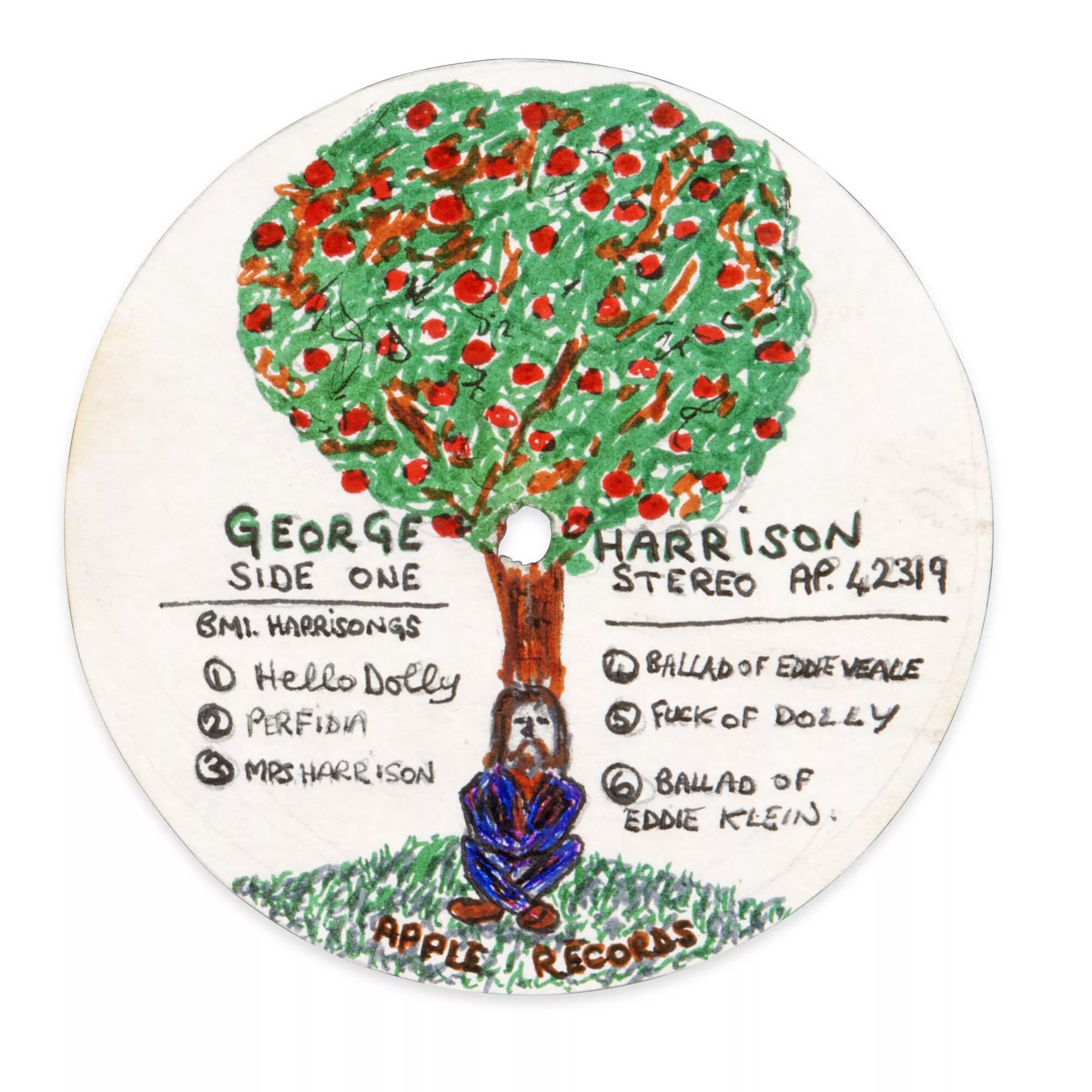 Christie's Pattie Boyd Collection - George Harrison CD Cover