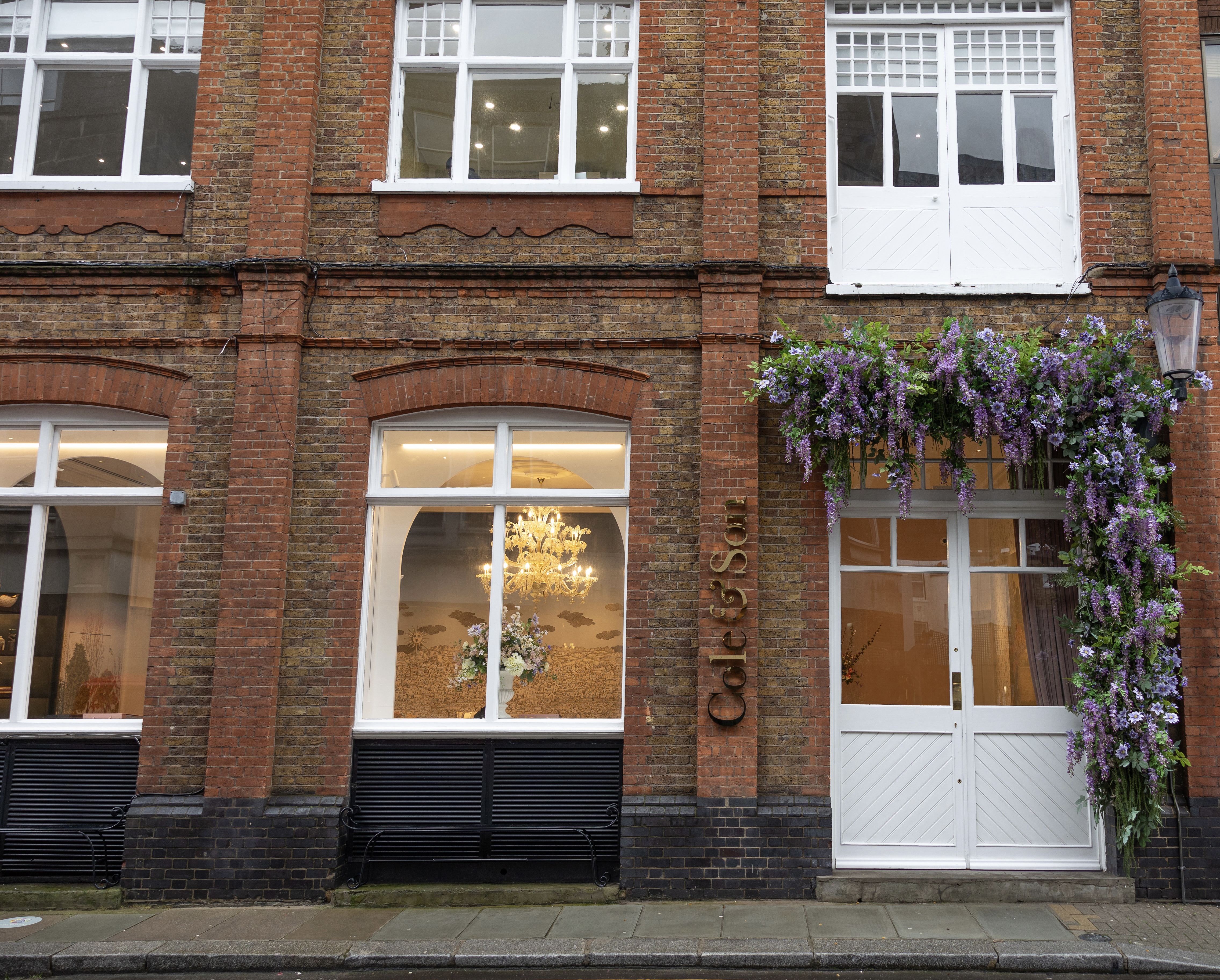 Cole and Son Jubilee Place Salon - Flagship gallery Entrance