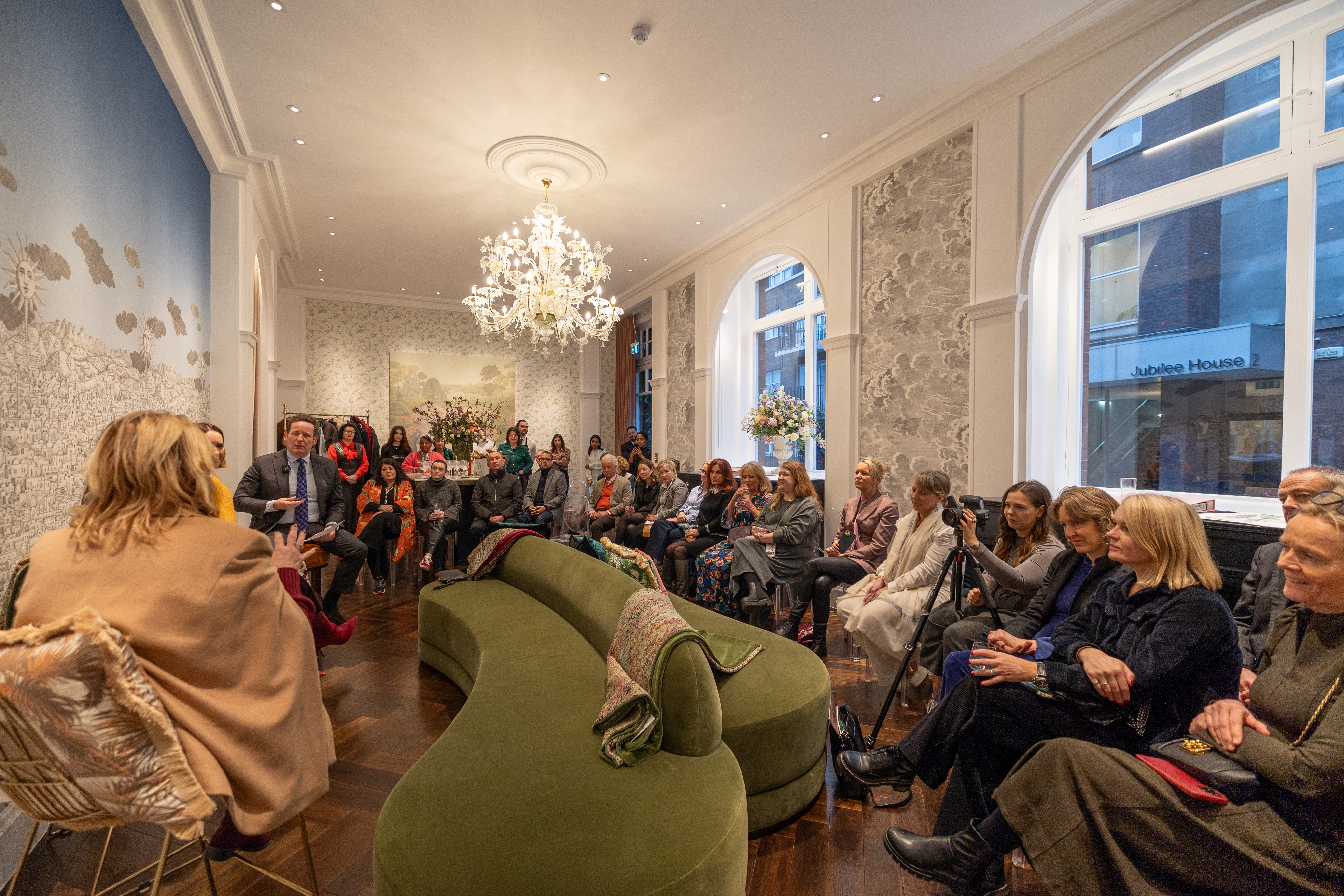 Cole and Son Jubilee Place Salon - Inside the Salon