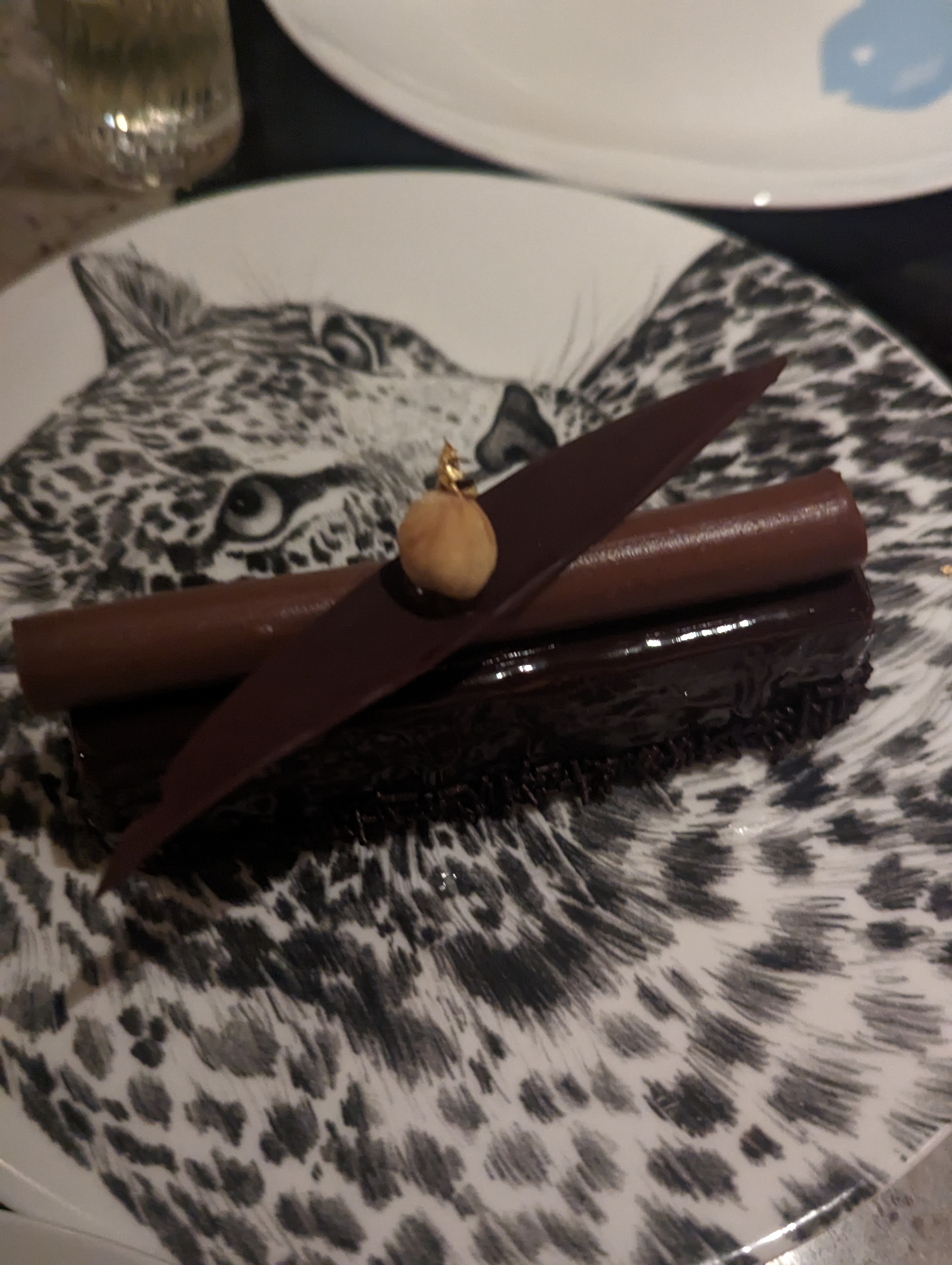 Chocolate desert at Il Gattopardo