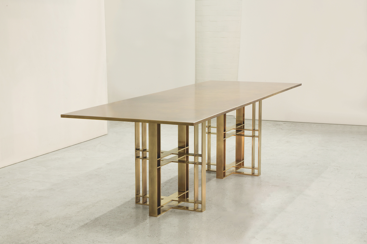 Prime properties bespoke interiors - Portia fox dining table