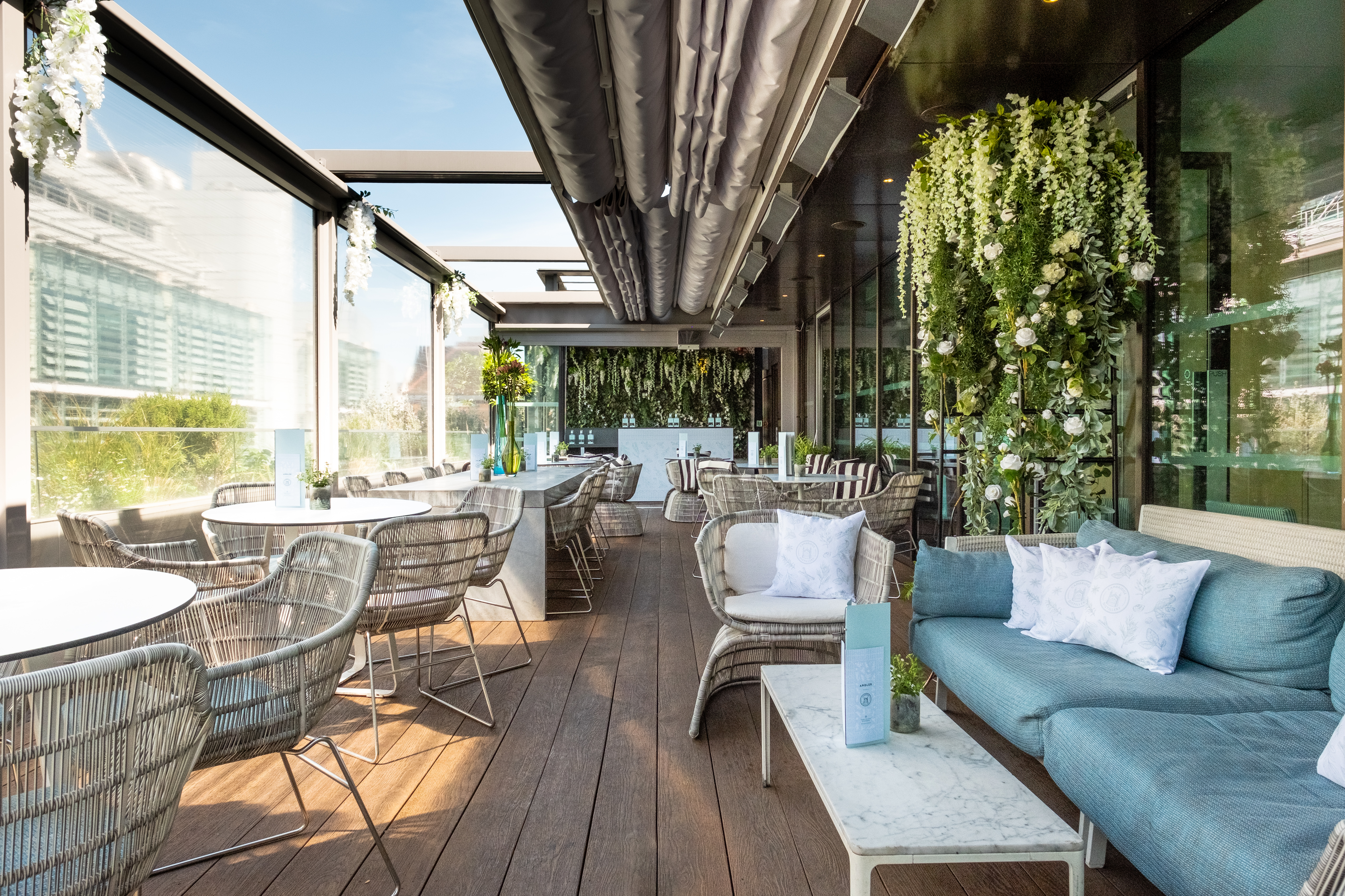 Best Al Fresco Dining Spots in London, Angler