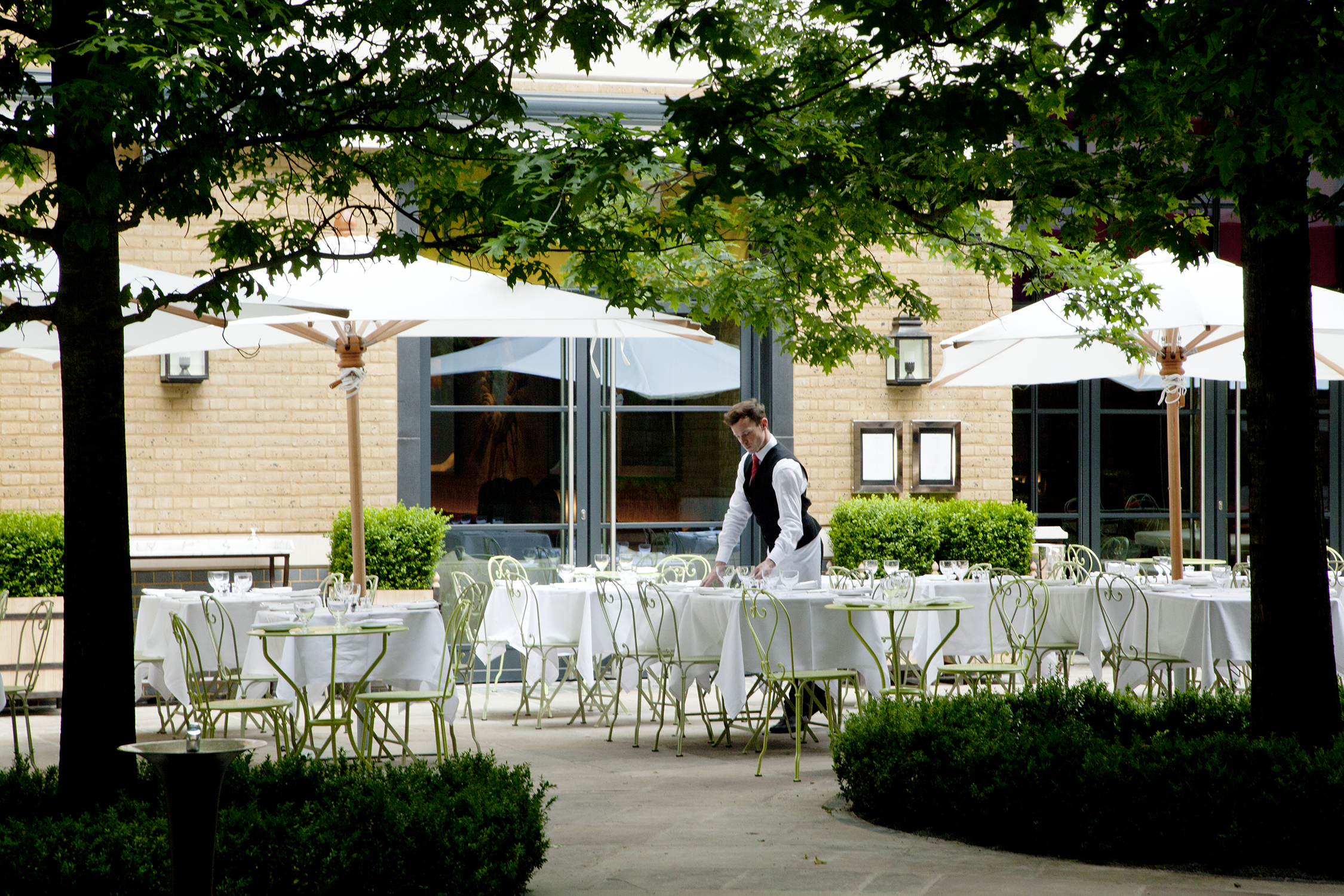 Best Al Fresco Dining Spots in London, The Courtyard at Ham Yard