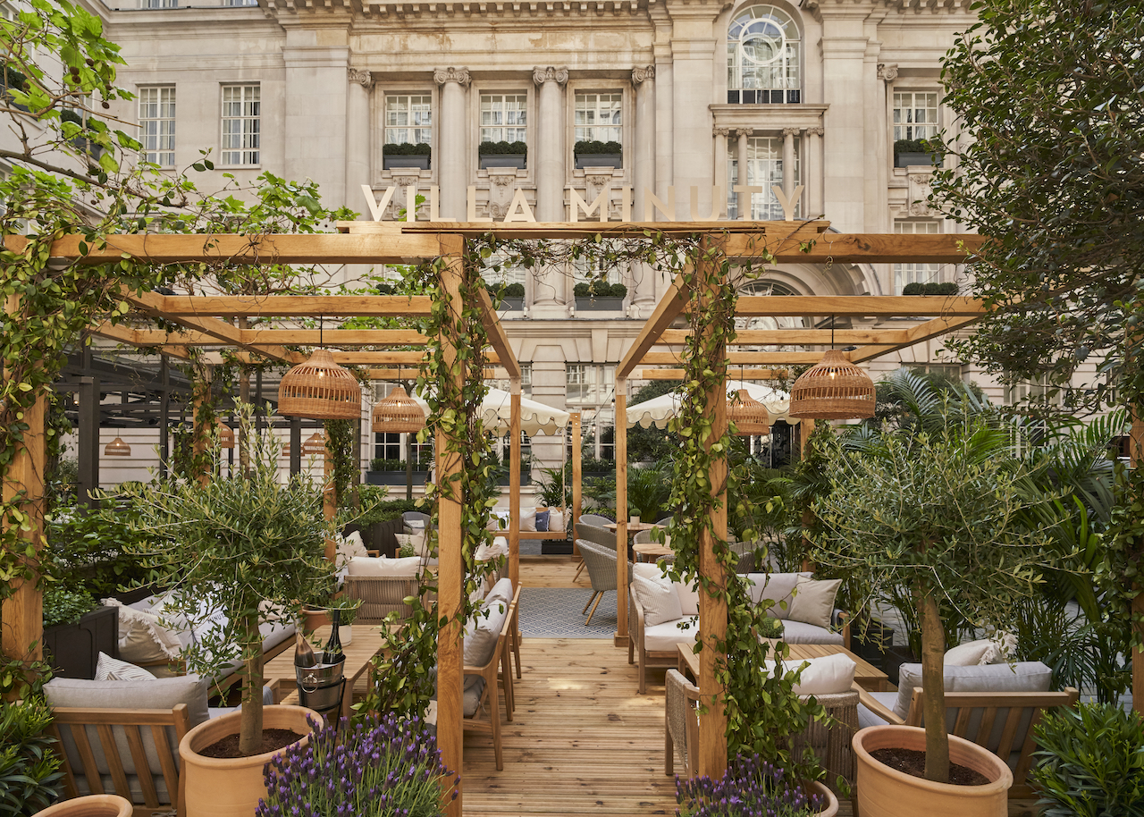 Villa Minuty Rosewood London - terrace