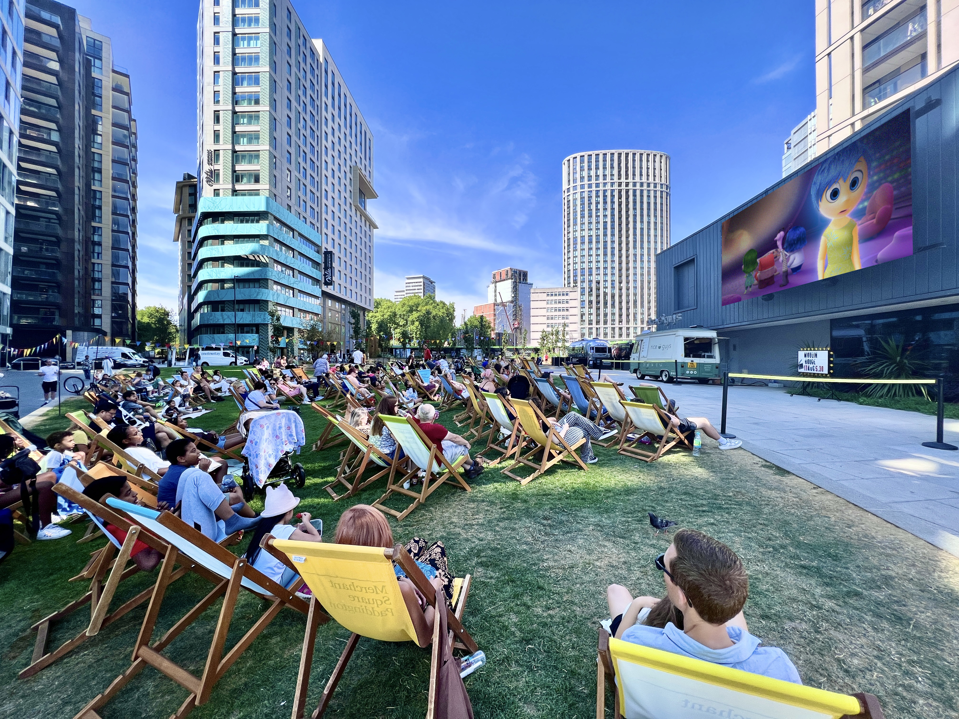 Best Open-Air Cinemas - Merchant Square Paddington