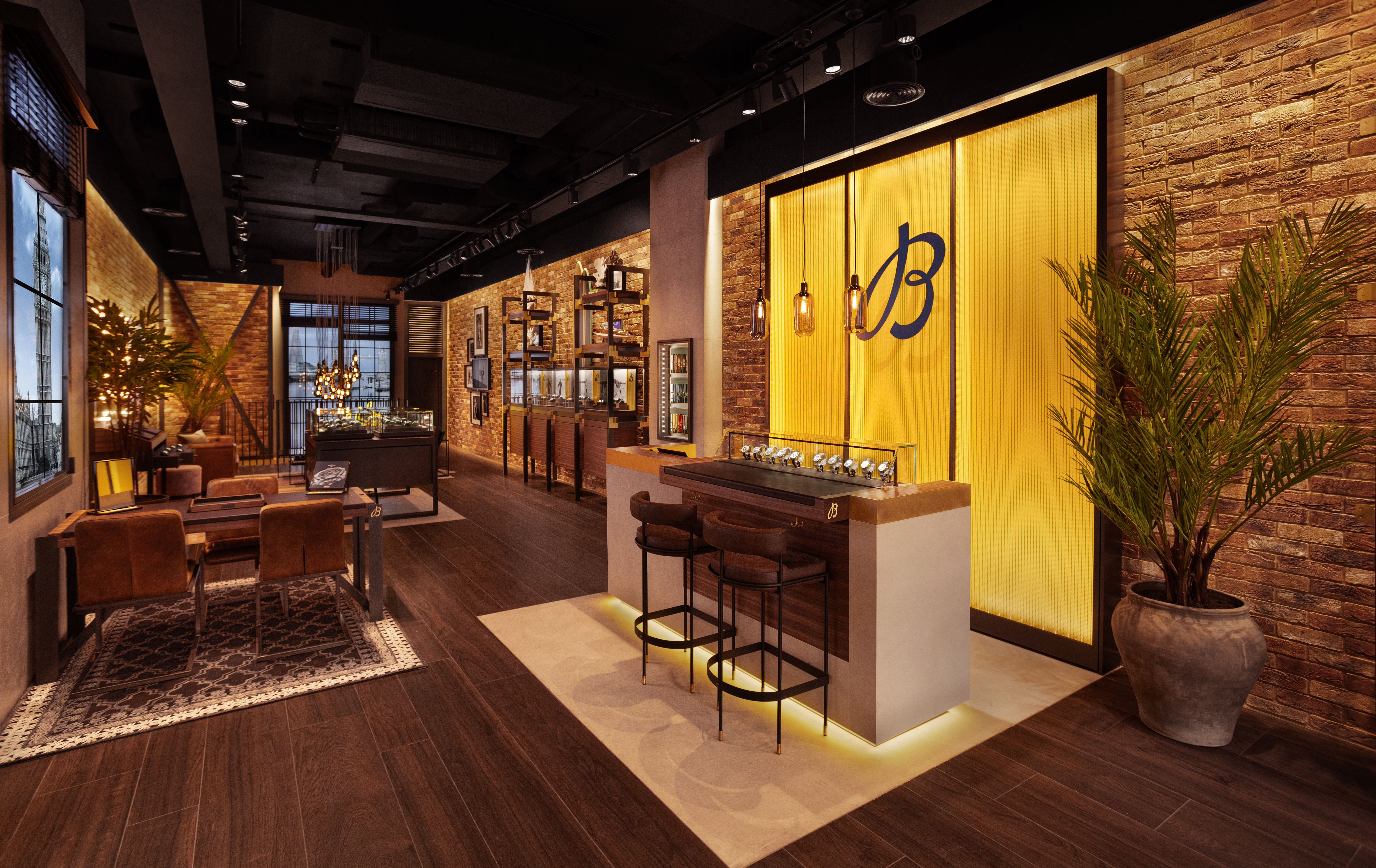 Breitling Knightsbridge Estate - boutique lounge area