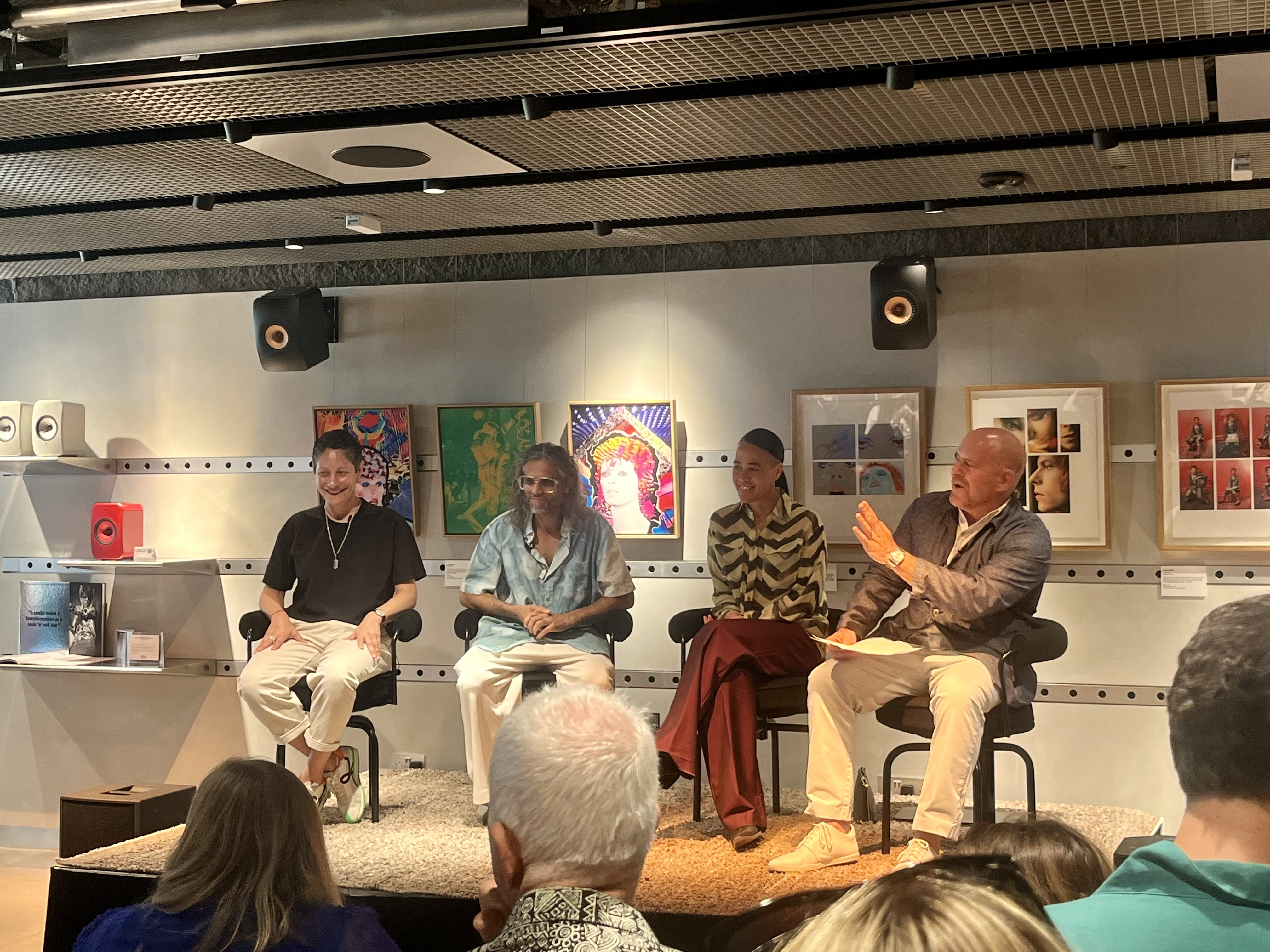 KEF gallery David Bowie - panel