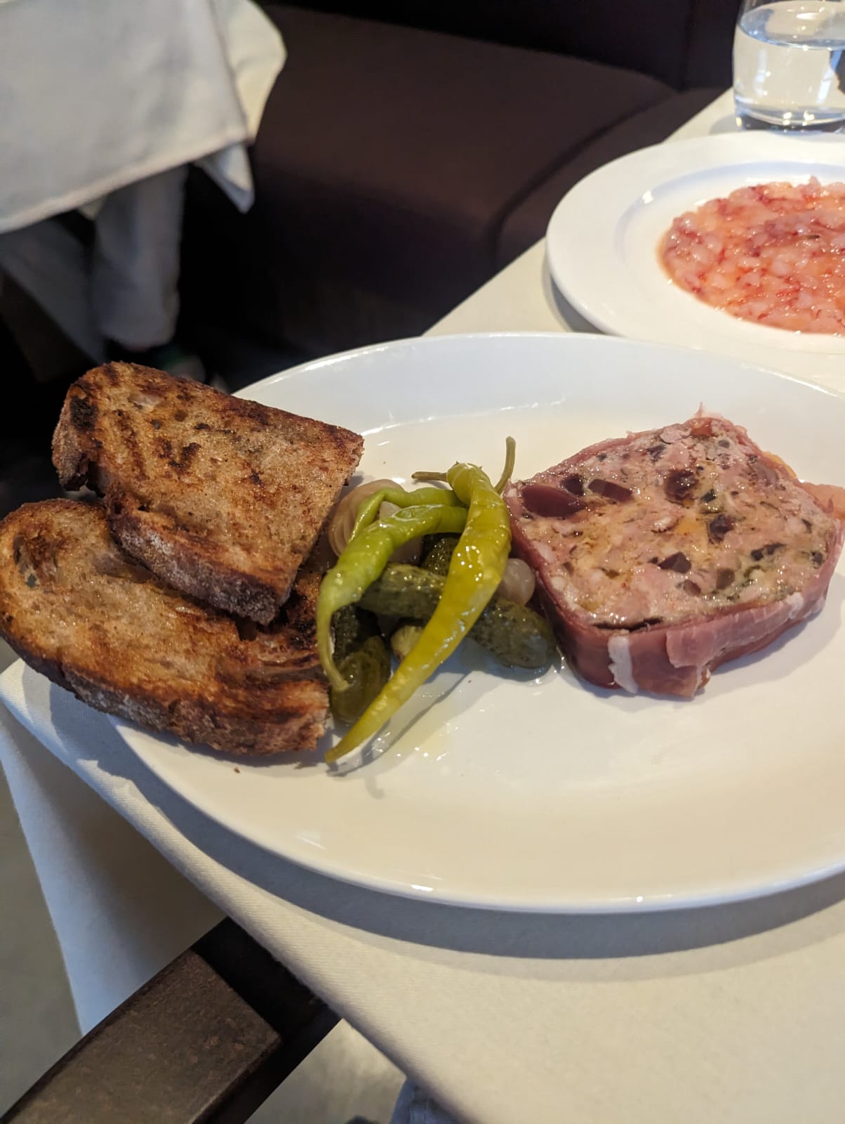 Ibai Basque restaurant truffle pate