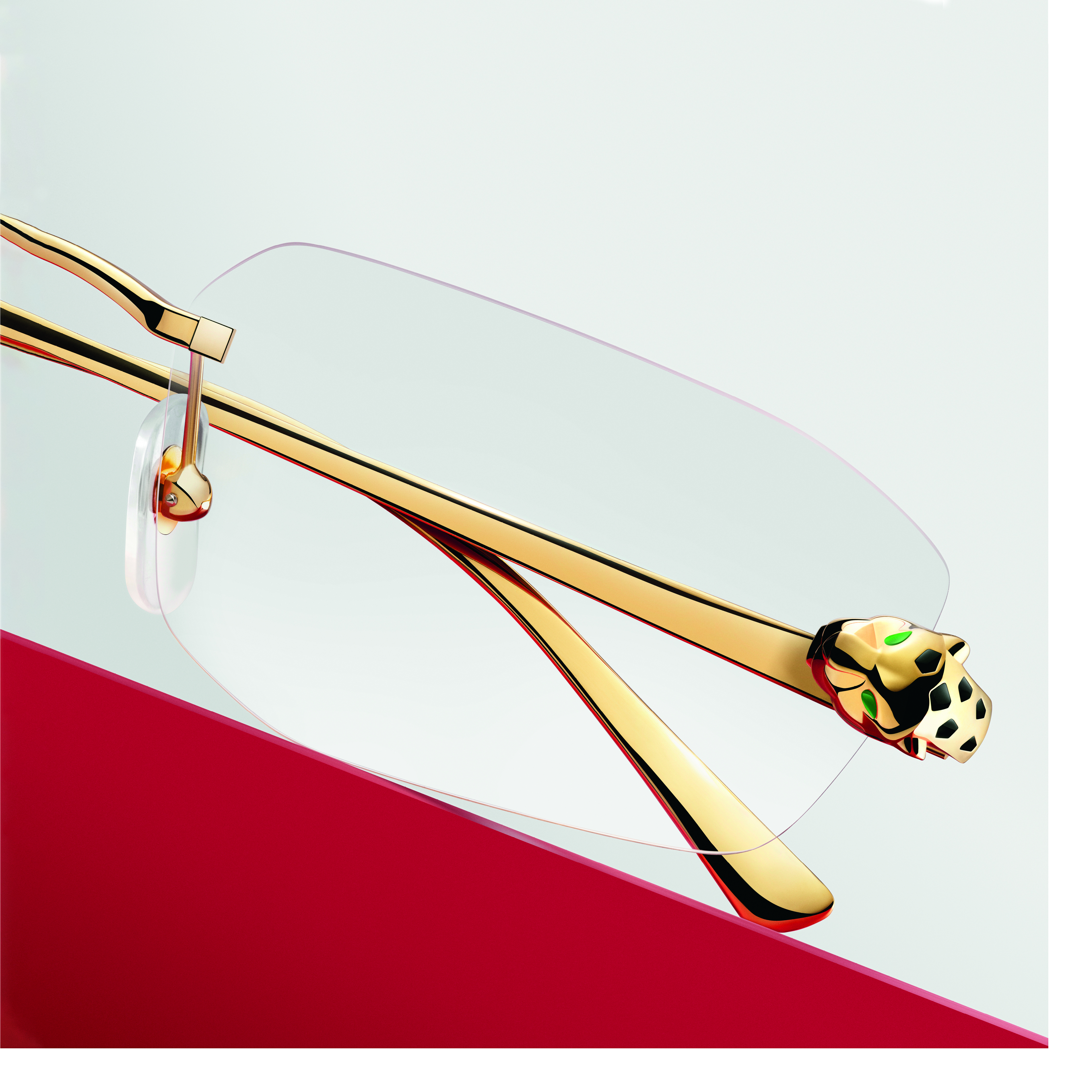 Best Luxury Eyewear Designs - Cartier Gold