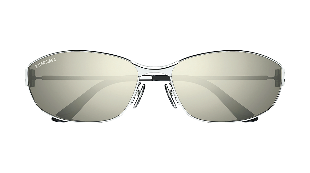 Best Luxury Eyewear Designs - silver balenciaga