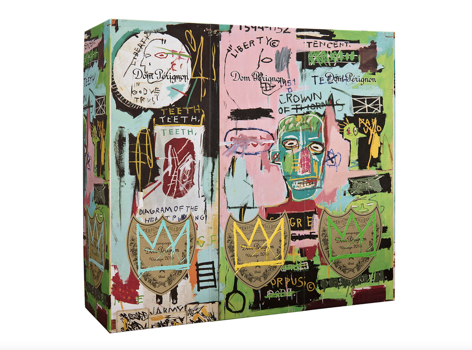 Dom Perignon Jean-Michel Basquiat - trilogy box