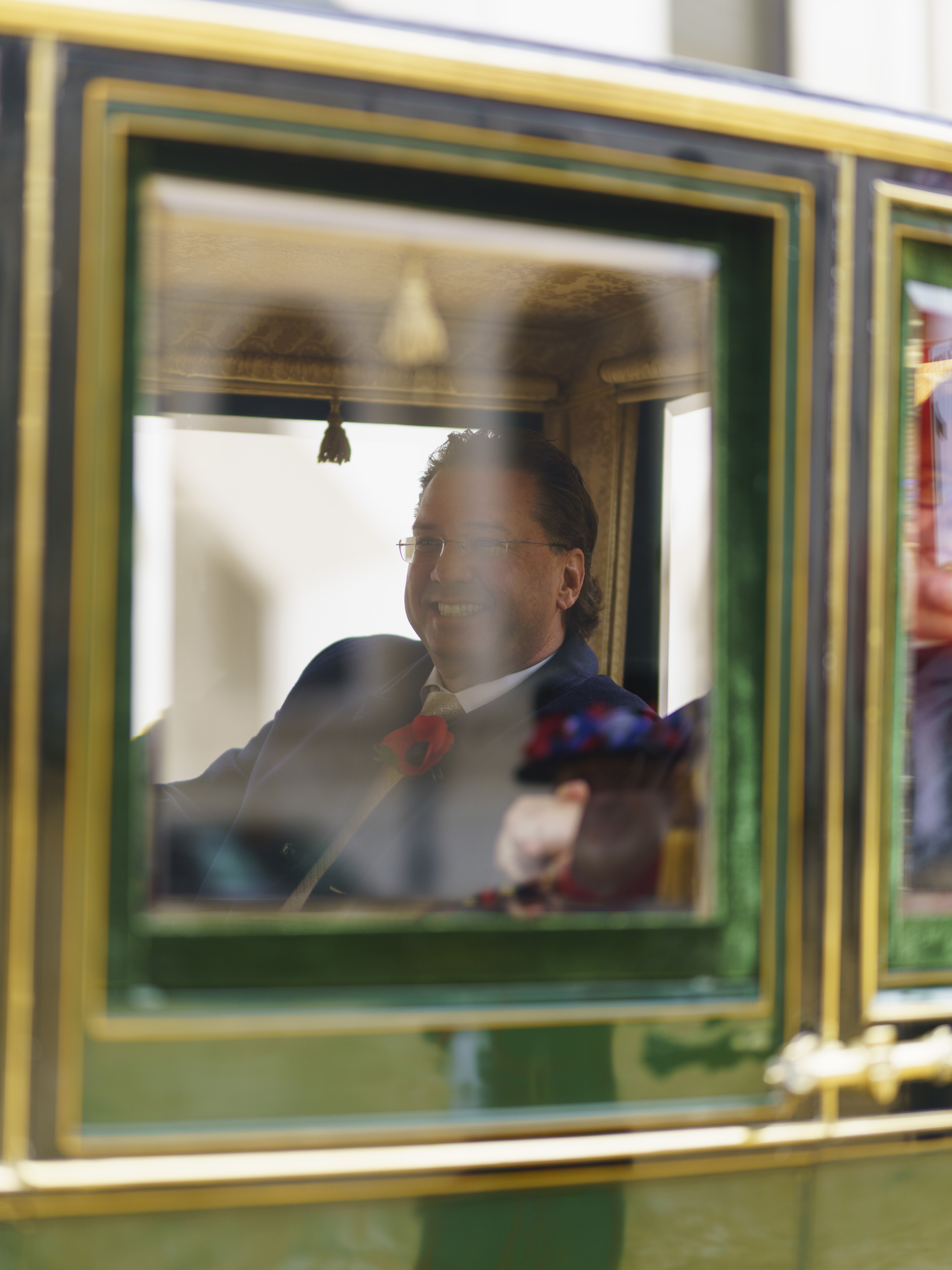 Lord Mayor's Show 2024 - man in car