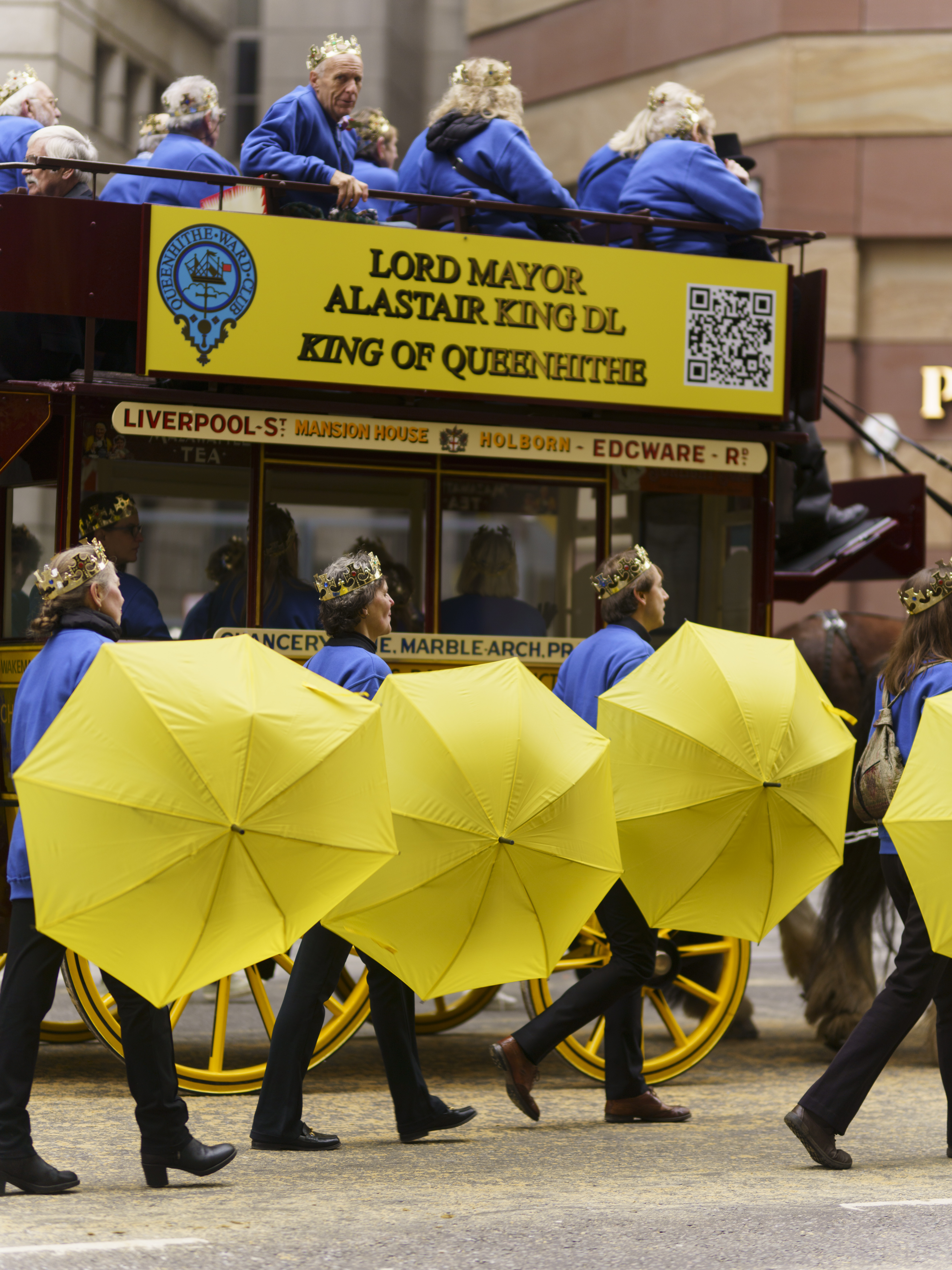 Lord Mayor's Show 2024 - Umbrellas