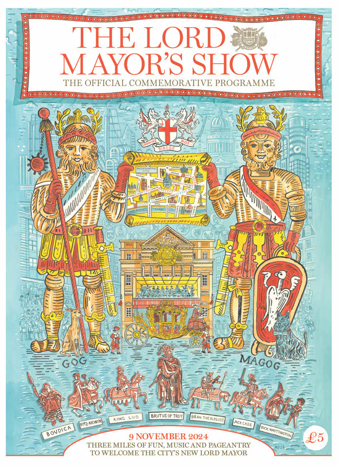 Lord Mayor's Show 2024 - programme cover