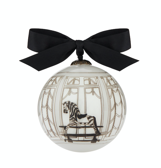 Luxurious Stocking Fillers 2024 - Claridge's Zebra Bauble